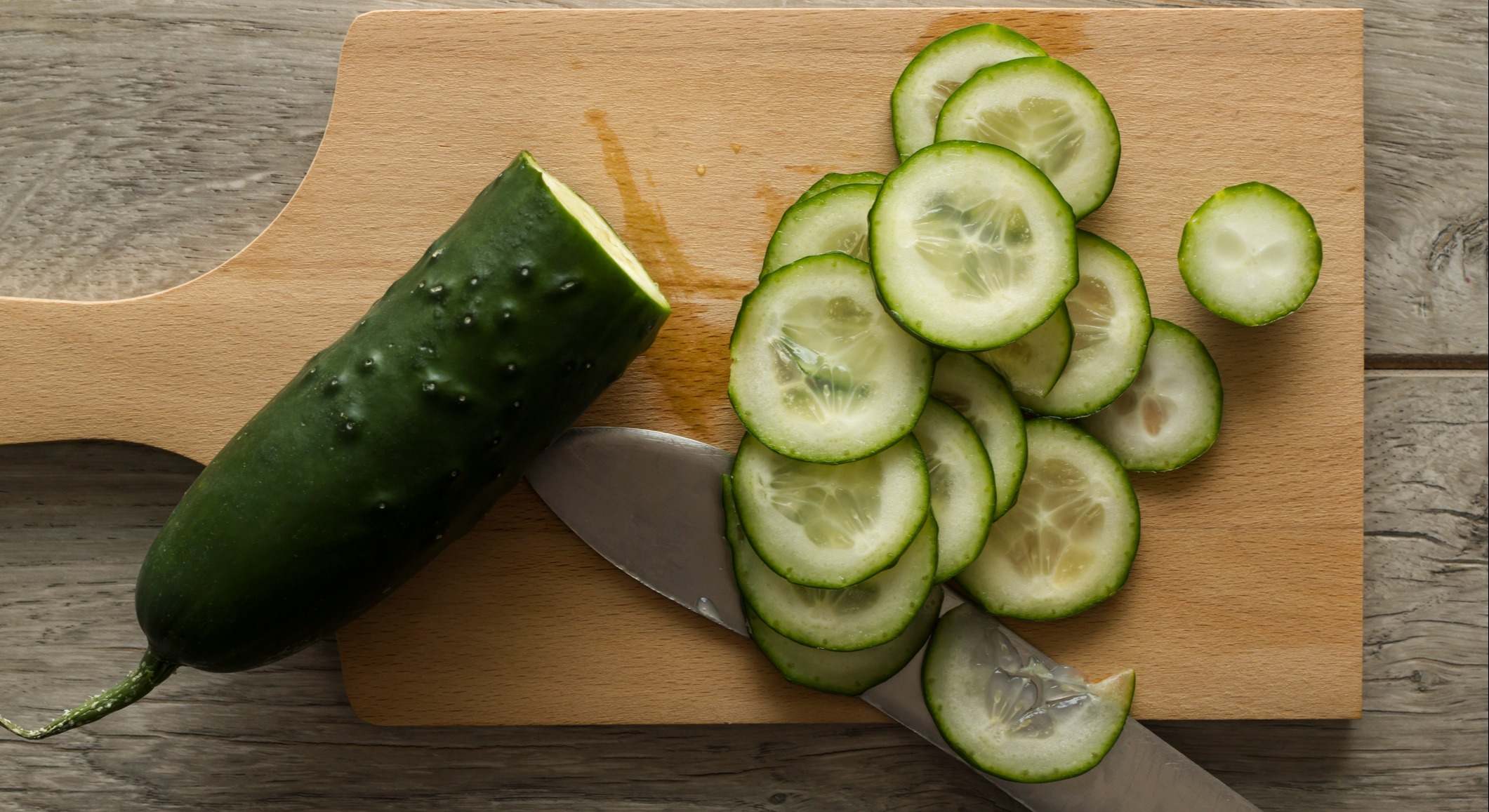 Rodajas de pepino