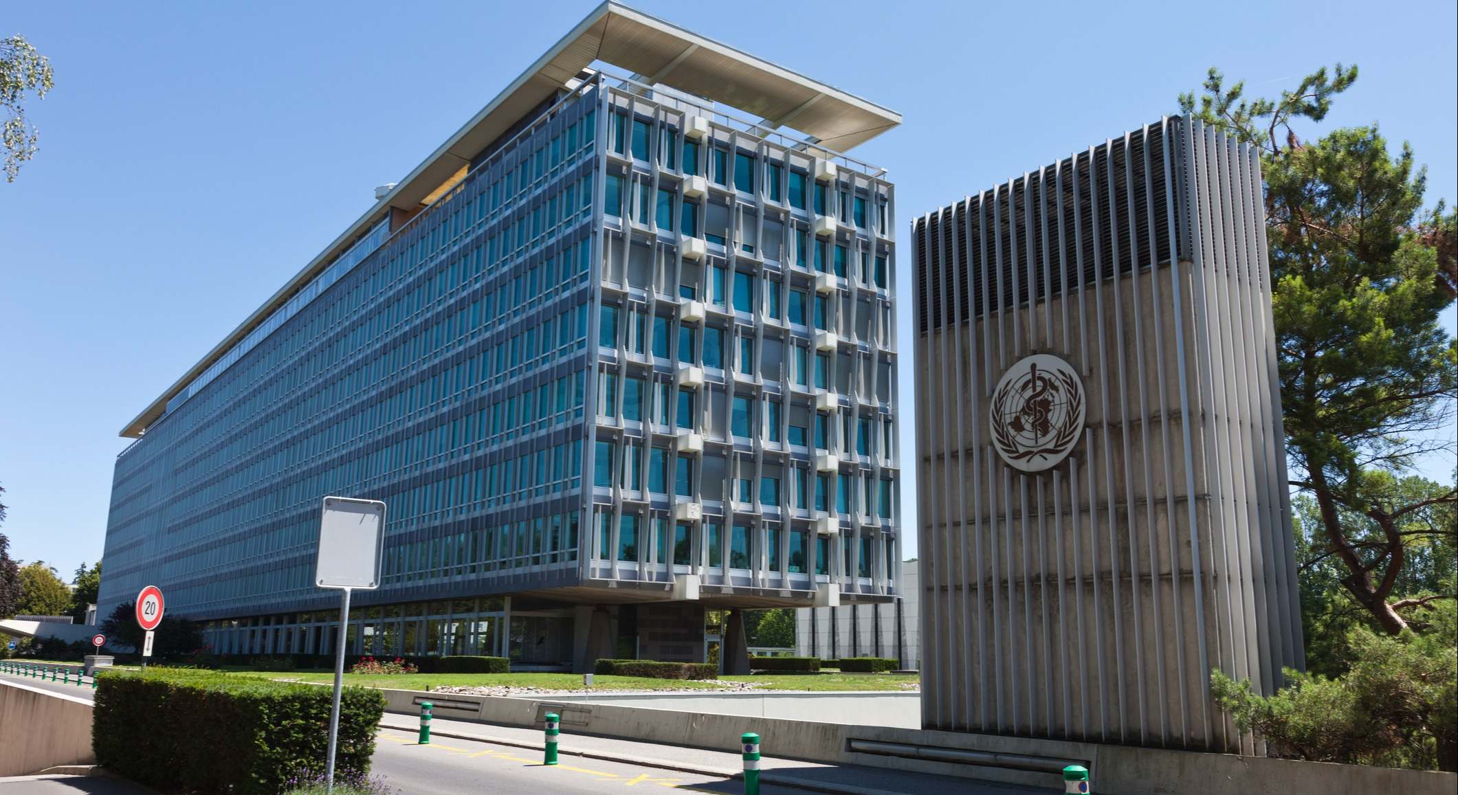 Organización Mundial de la salud sede en Ginebra, Suiza