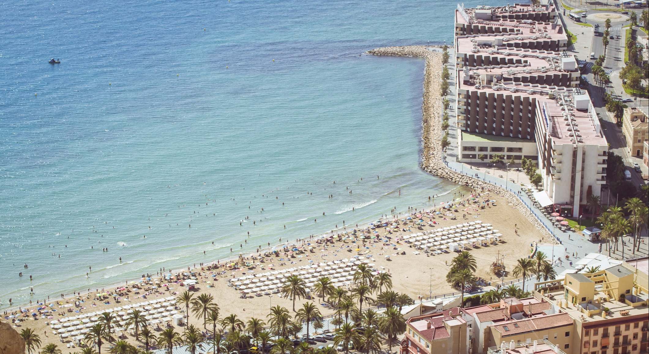 Panorámica del Hotel Meliá en Alicante