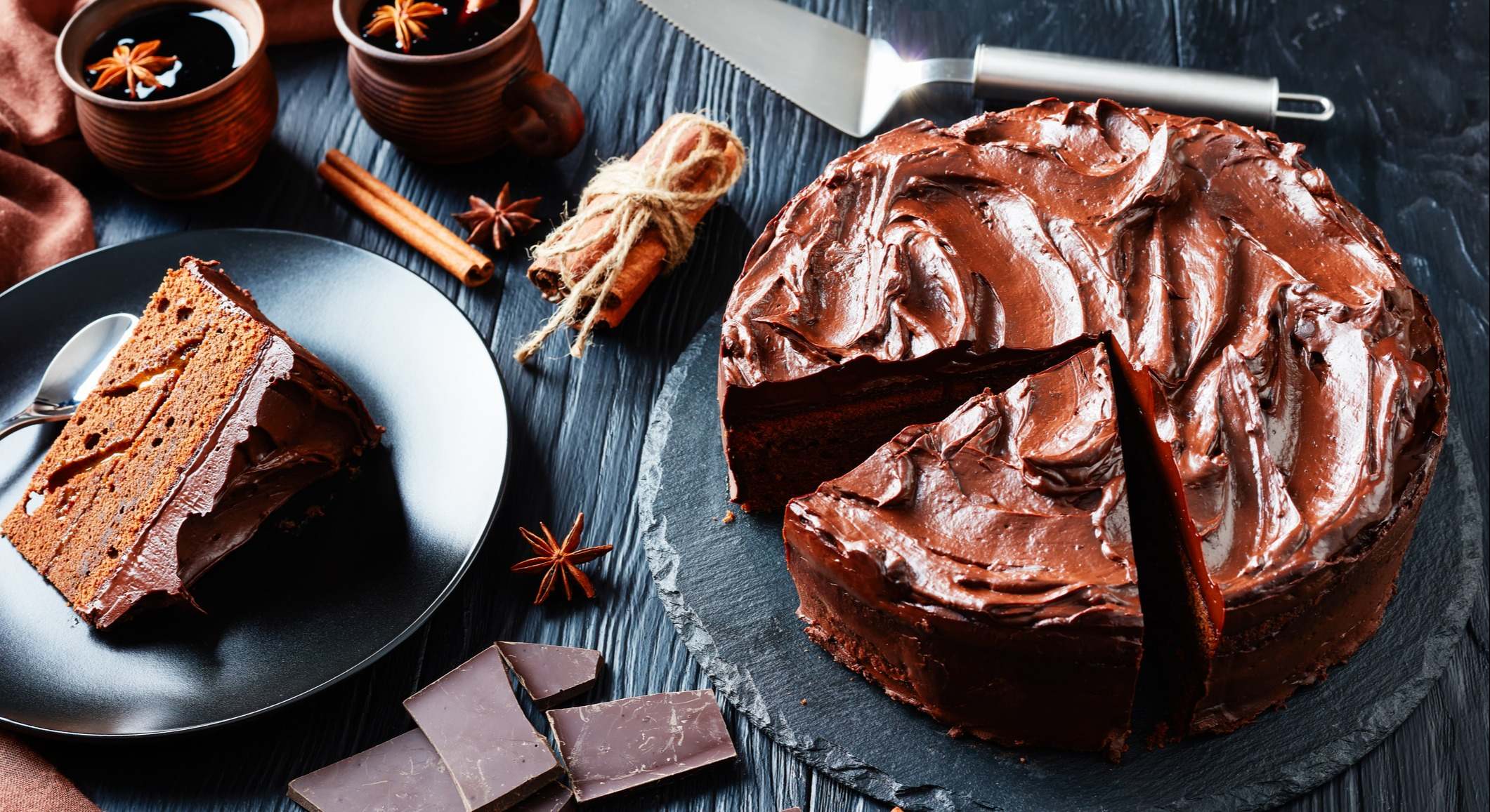 Tarta de chocolate