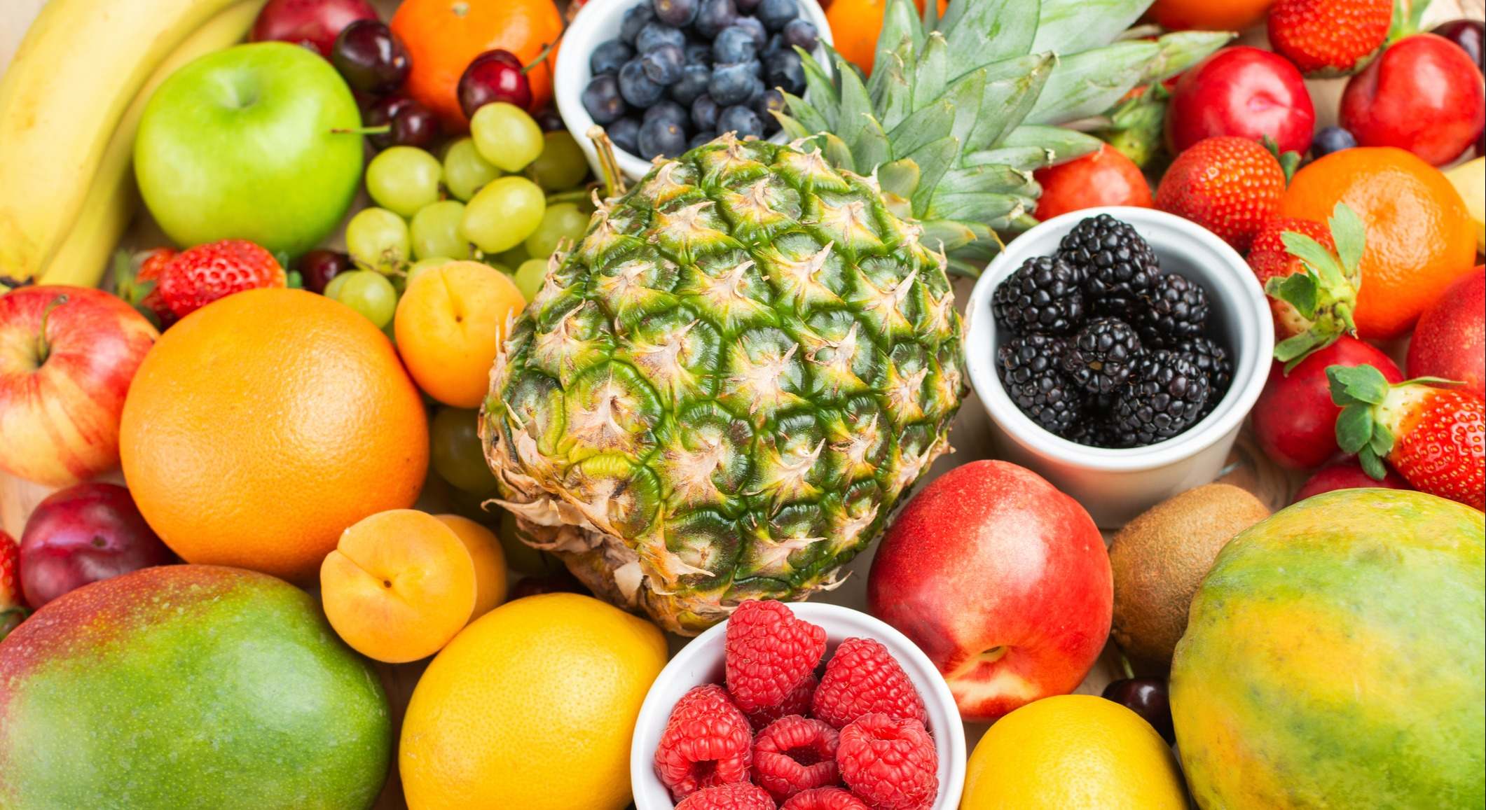 Variedad de frutas