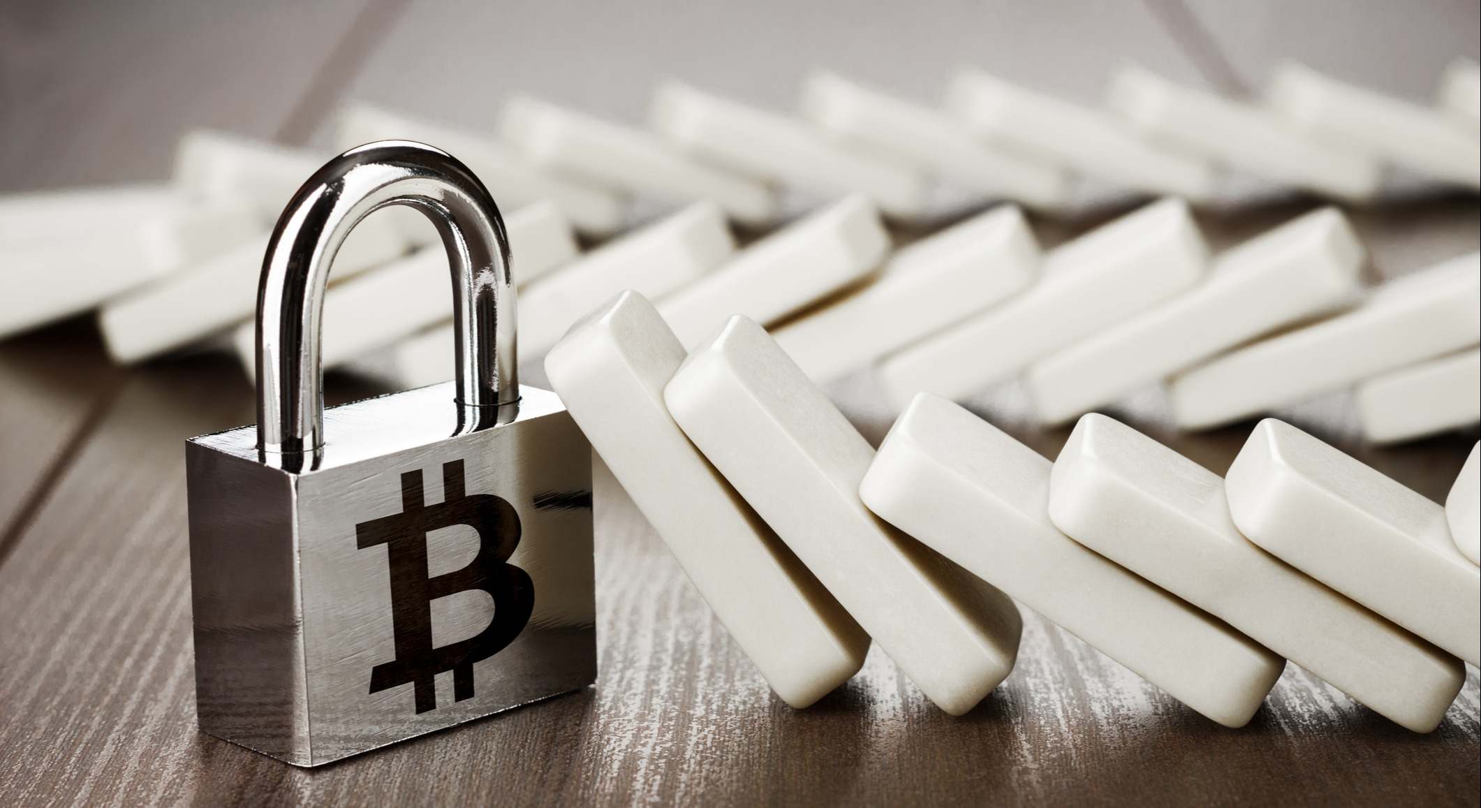 El blockchain es como una cadena de dominós: todos están unidos al anterior, y si alguien retira uno, el hueco resultante es muy fácil de ver. Foto: Dreamstime