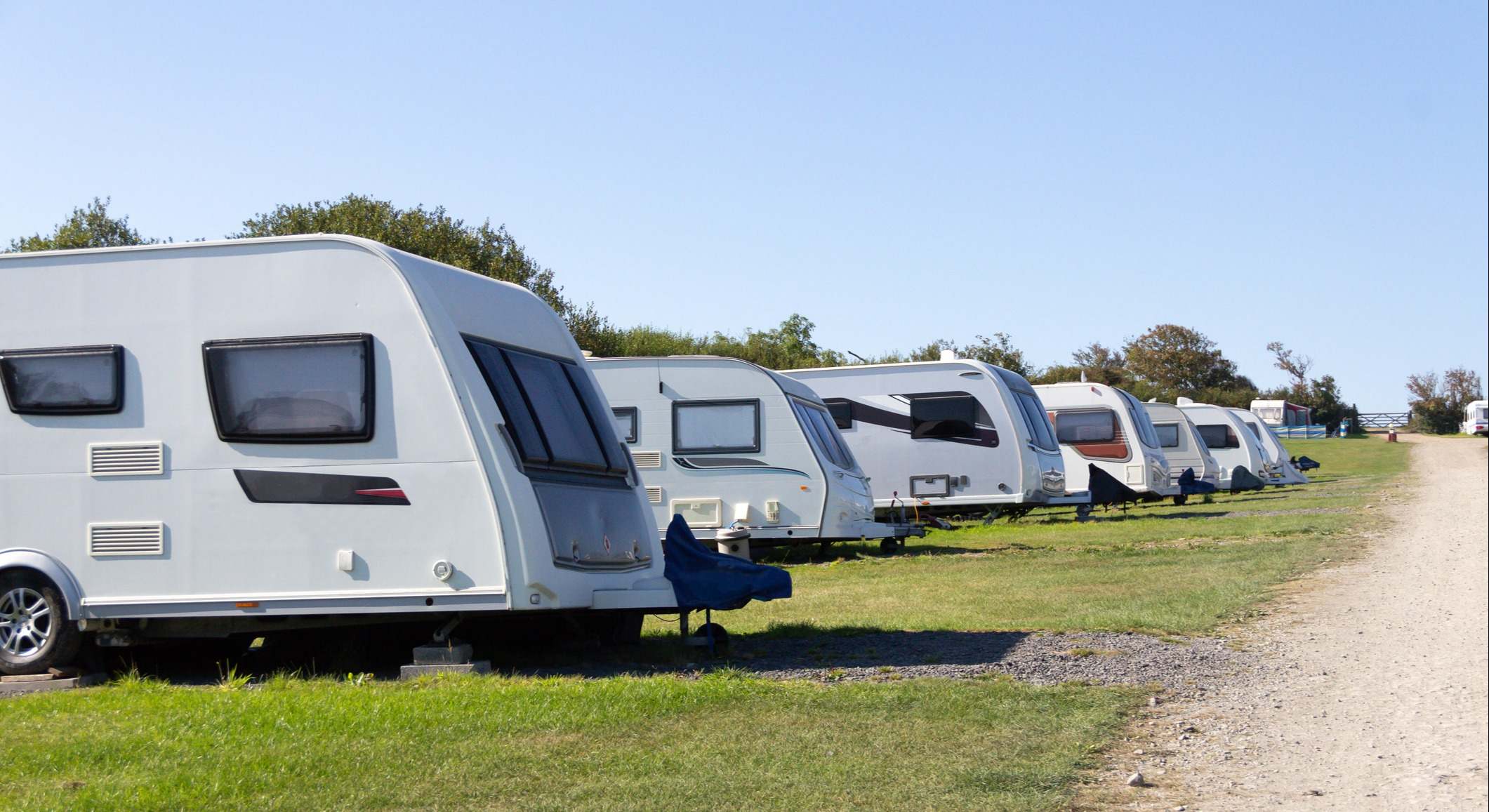Caravanas aparcadas