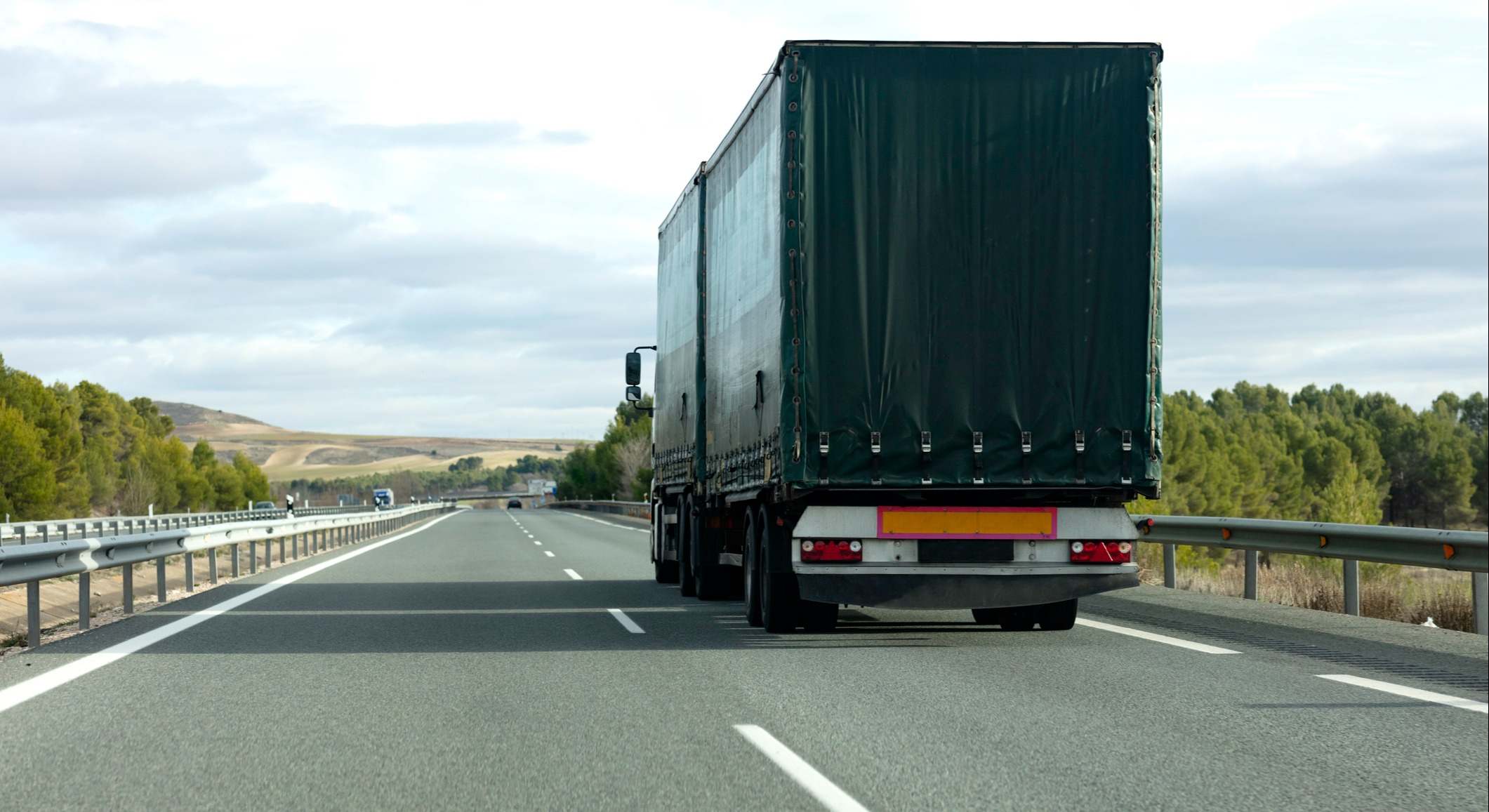 Un camionero circula por la carretera. / Foto: iStock