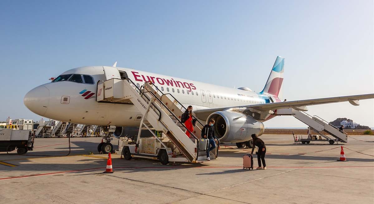Medidas de las maletas de cabina en Eurowings 2024