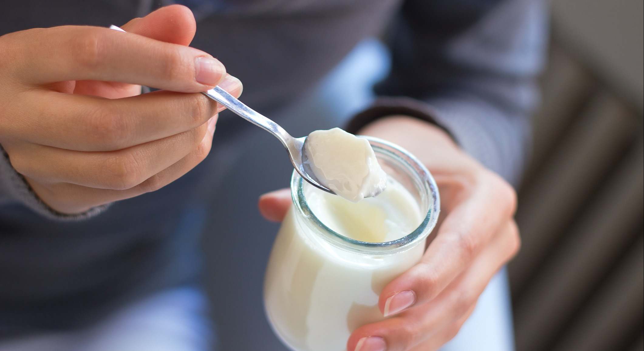 Comer yogur