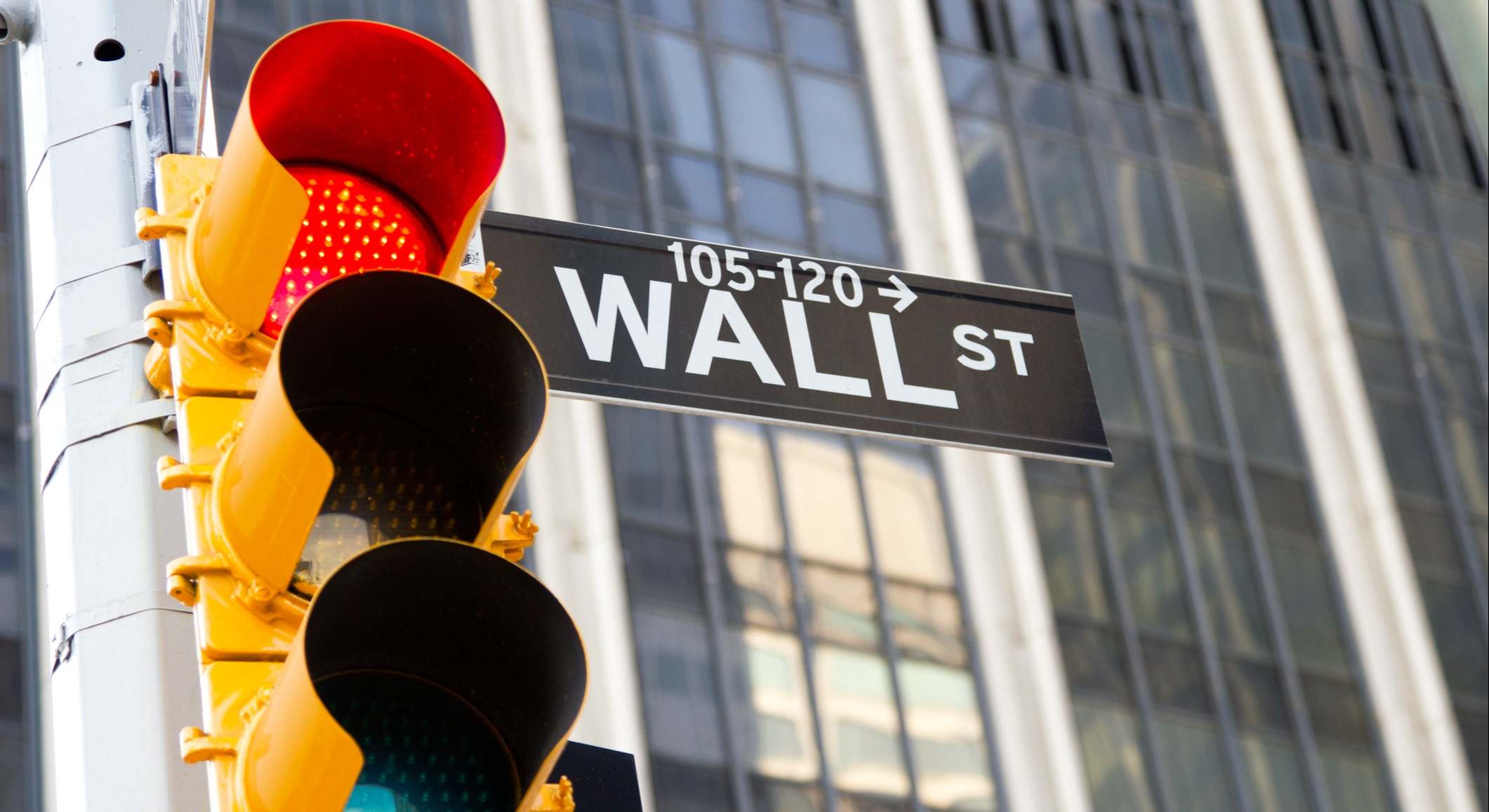Semáforo en Wall Street