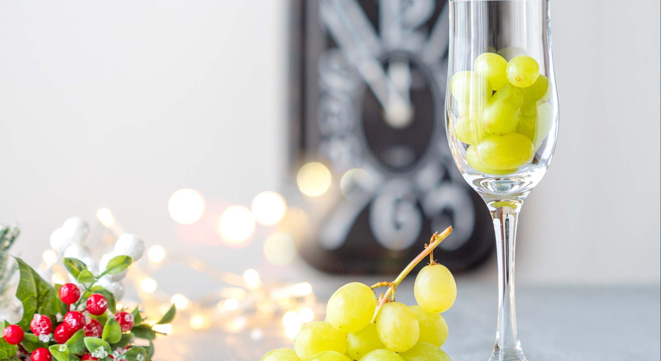 Uvas en nochevieja