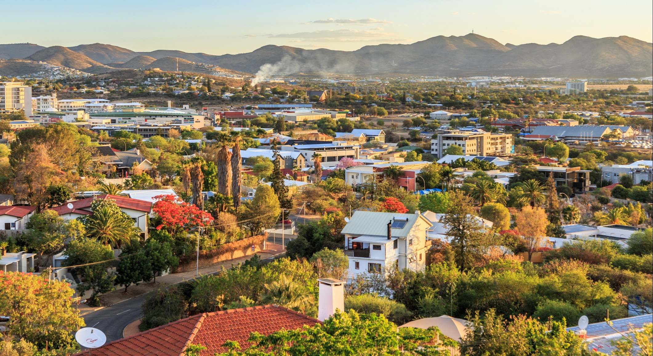 Windhoek, capital de Namibia (Dreamstime)