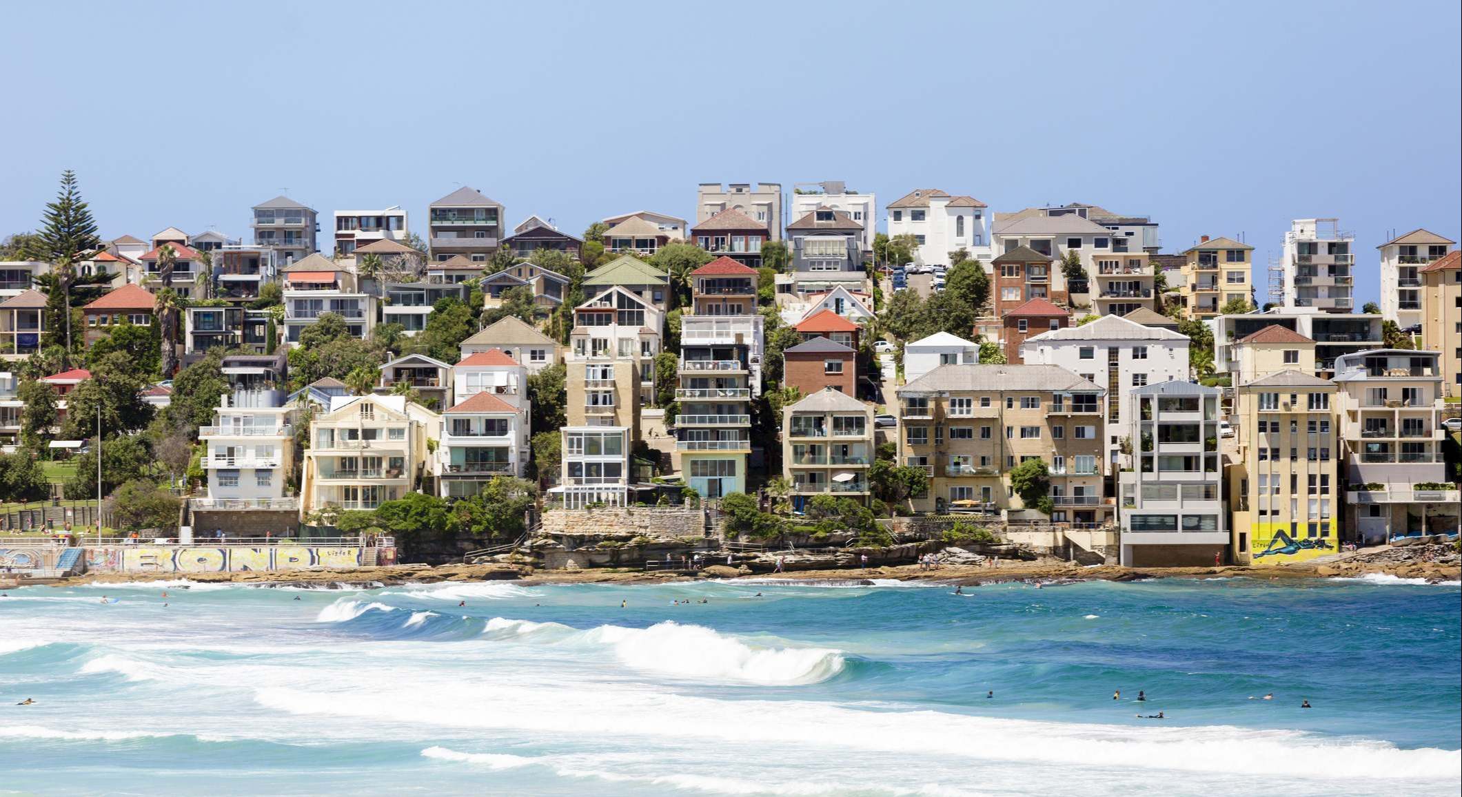 Barrio de Bondi, en Sidney (Australia). Foto: iStock