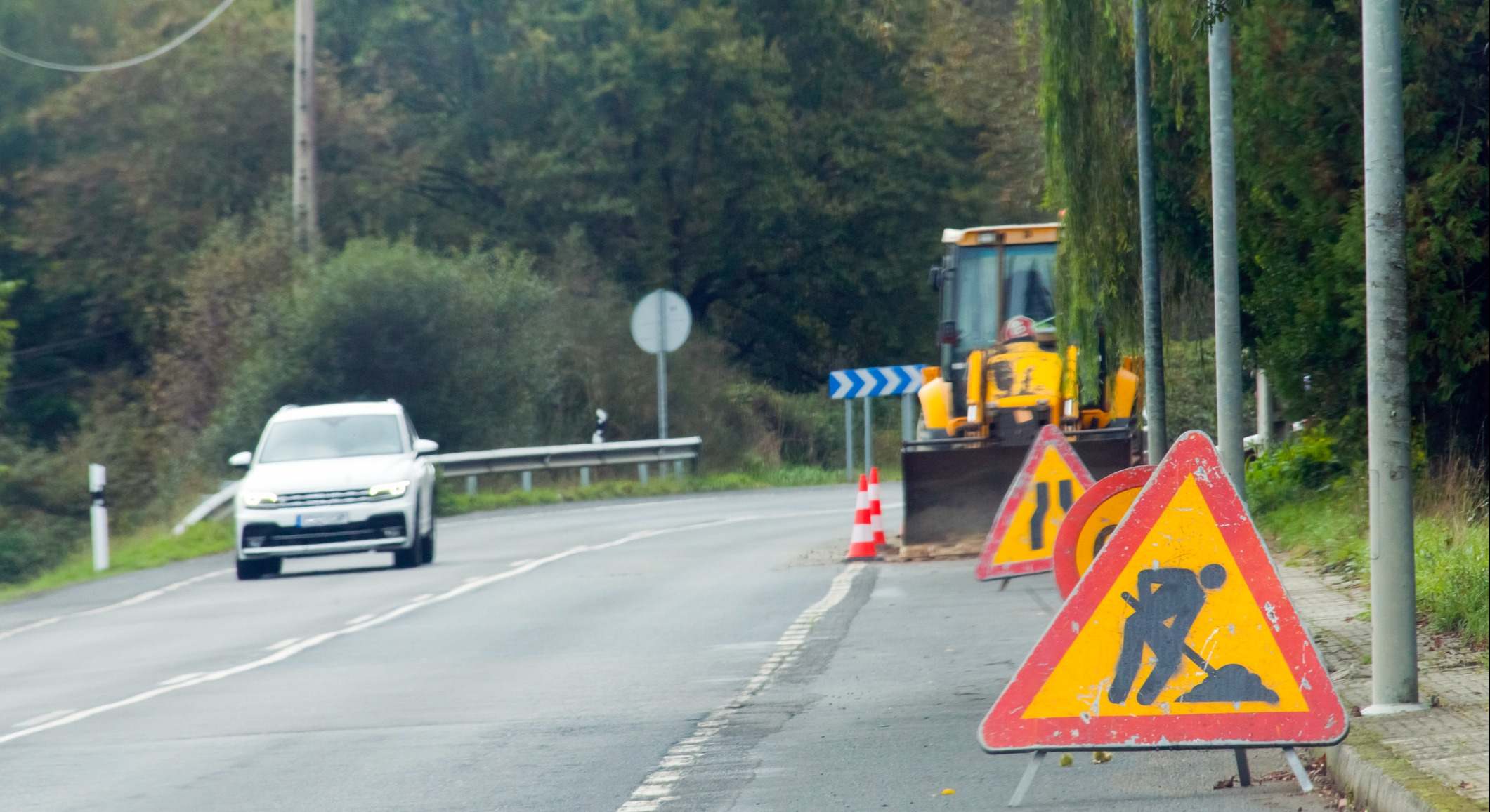 Obras en carretera
