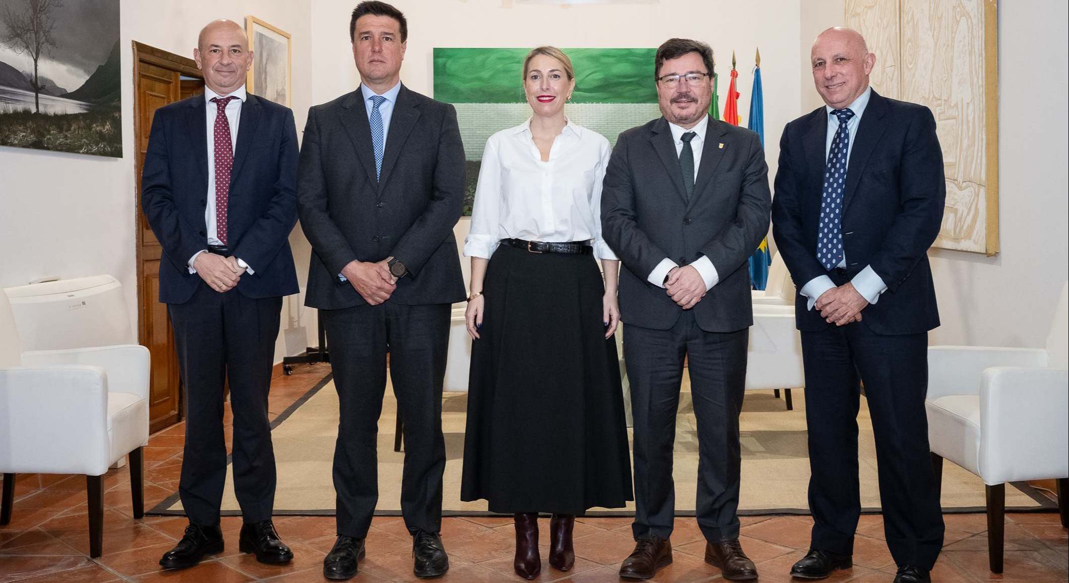 María Guardiola con Isabel Clemente