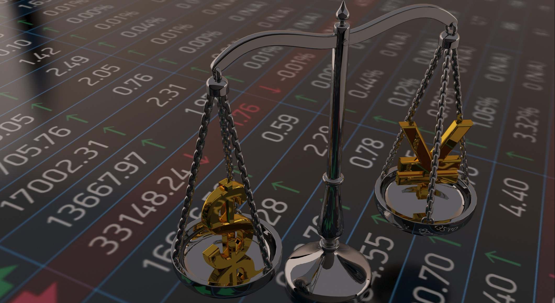 El mercado, pendiente de la evolución del dólar y del yen