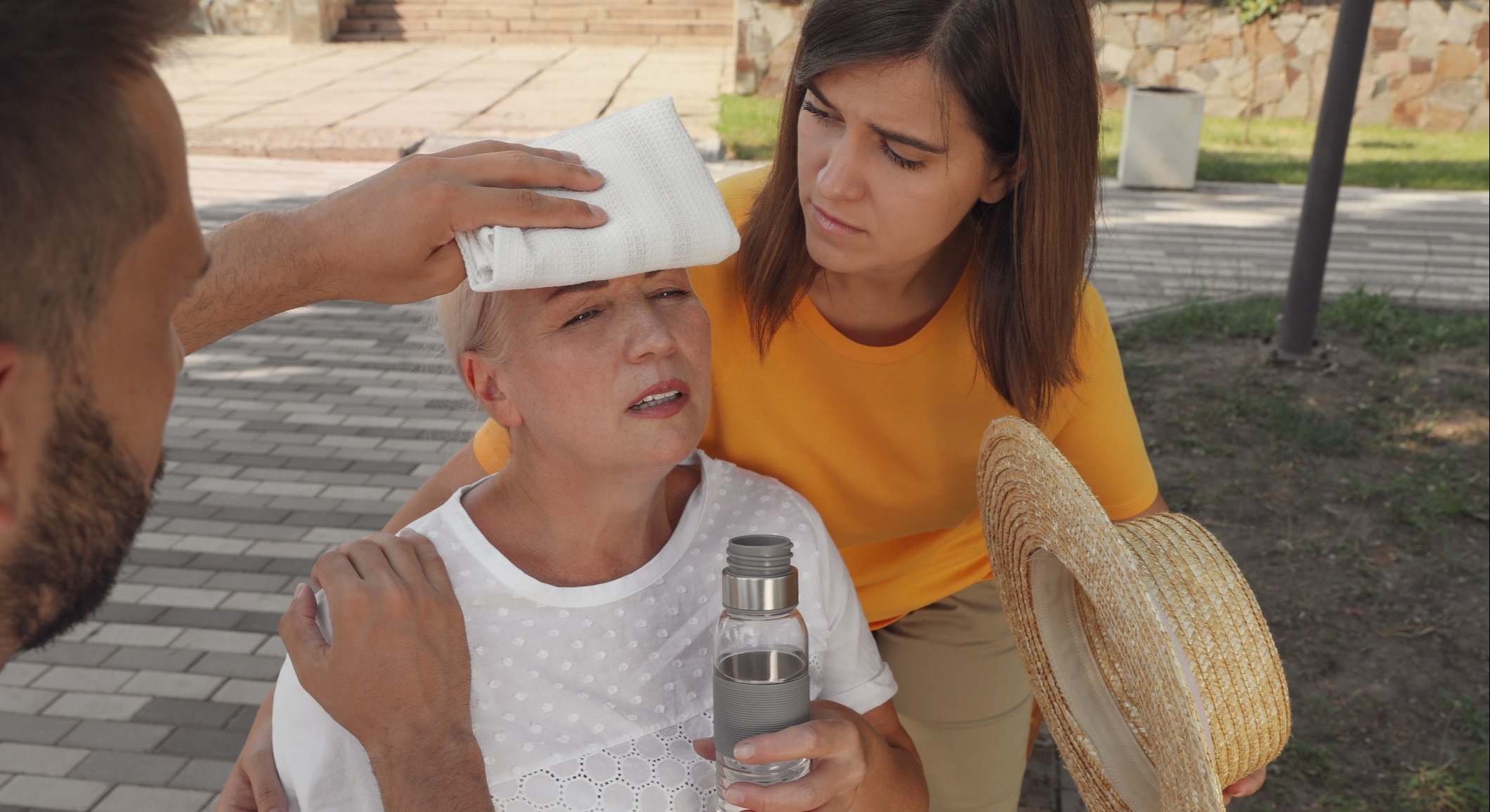 Síntomas de un golpe de calor