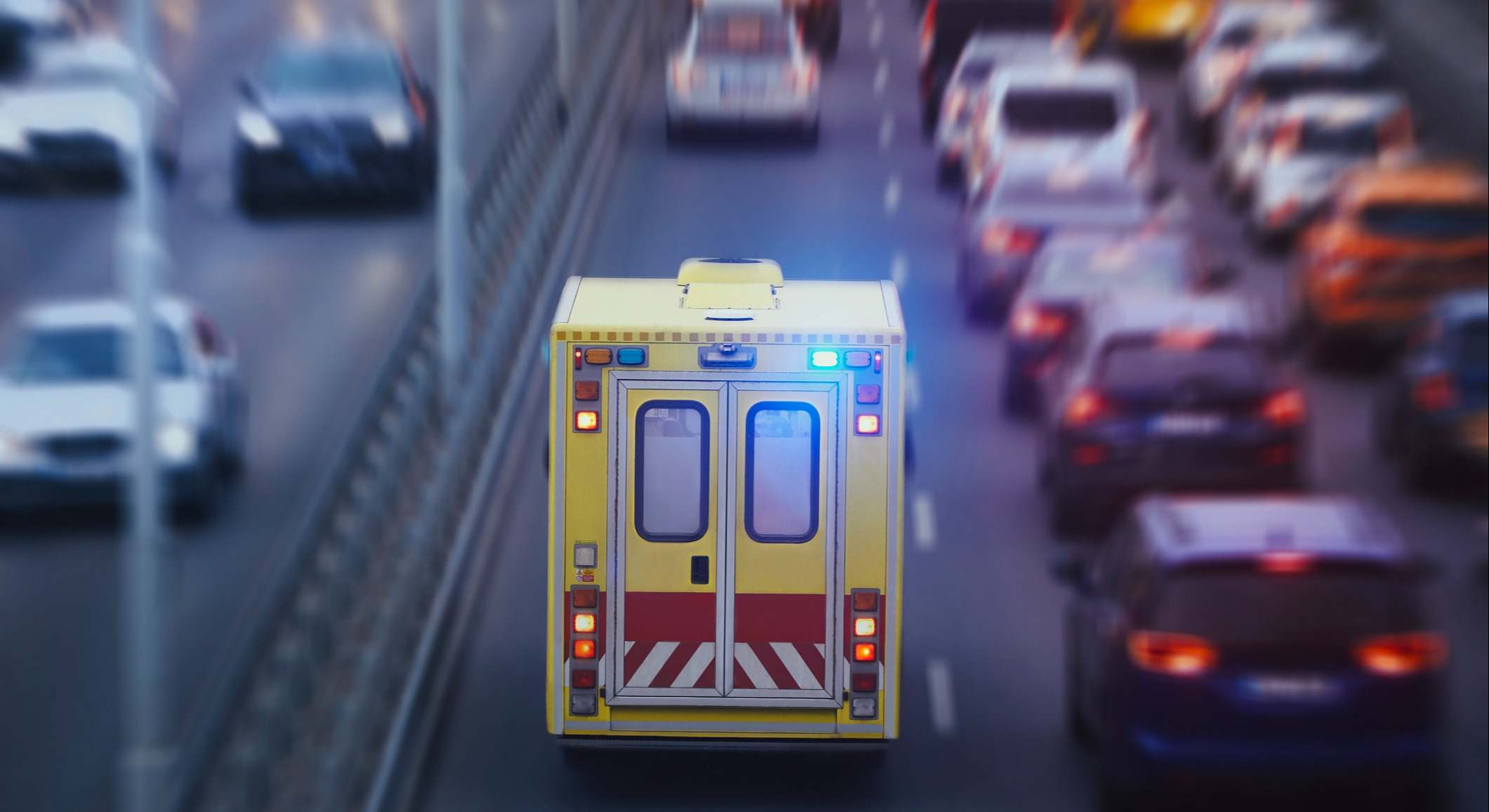 Las ambulancias tienen prioridad