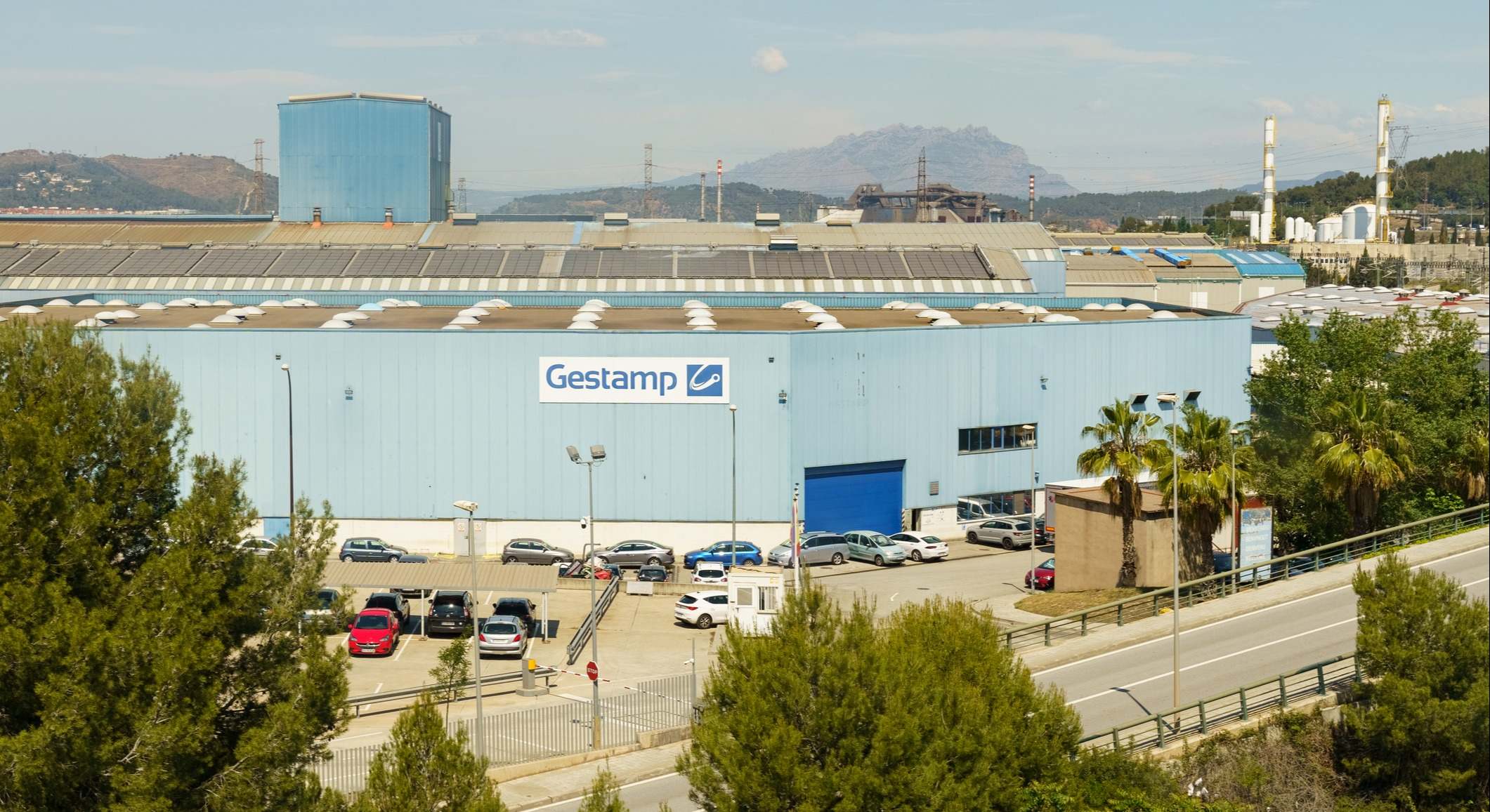 Fabrica de Gestamp en Barcelona