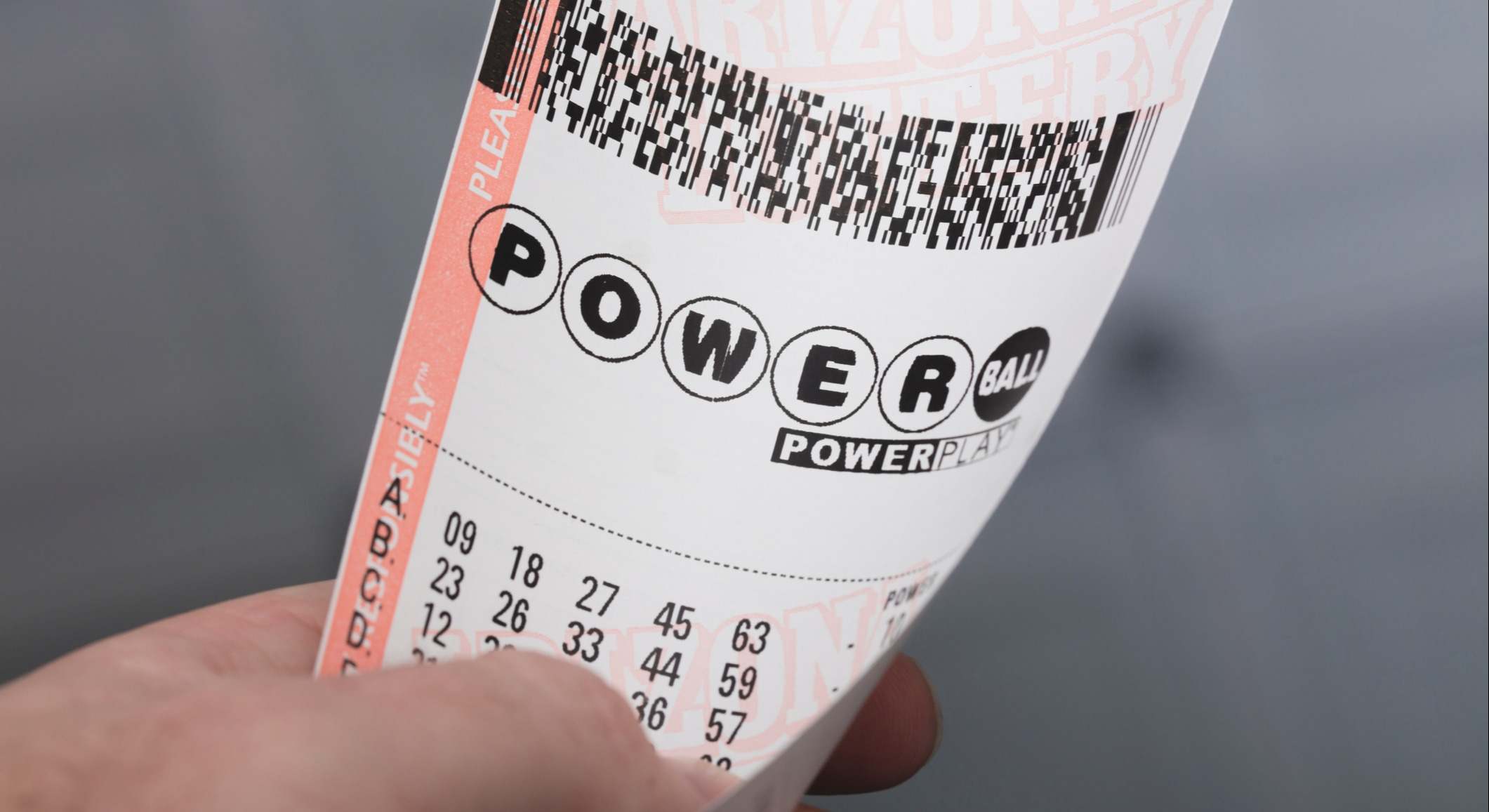 Boleto de lotería de 'Powerball'