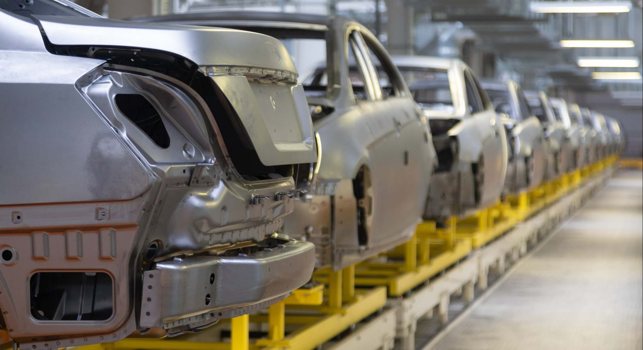 Fábrica de coches en EEUU. Foto: iStock