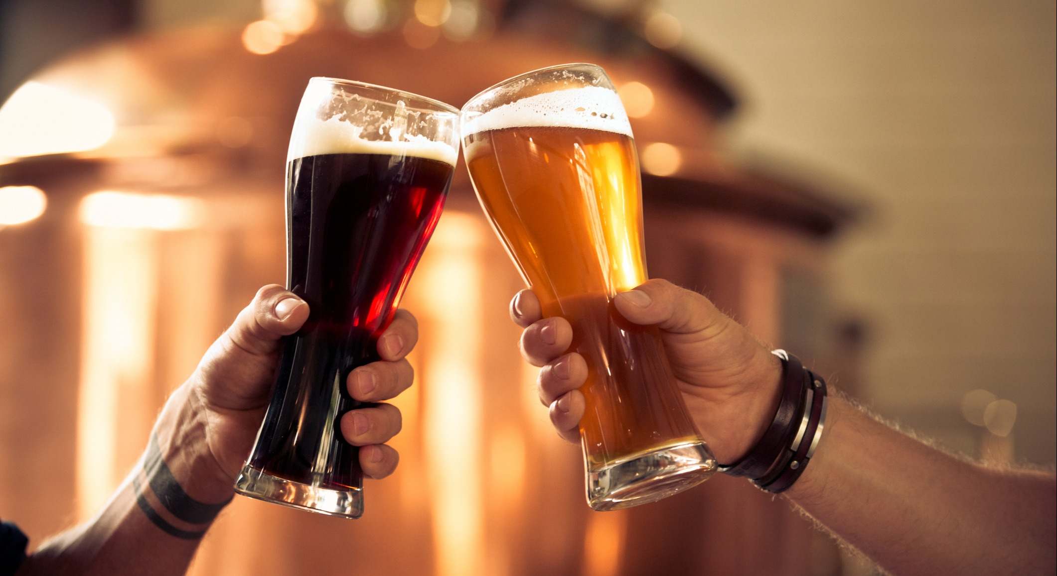 Cervezas brindis
