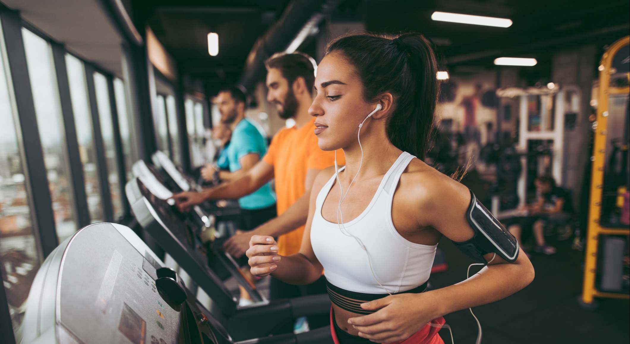 Ejercicio en el gimnasio