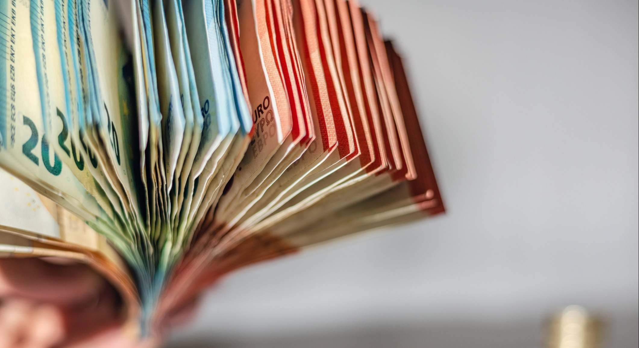 Fajo de billetes. / Foto: iStock
