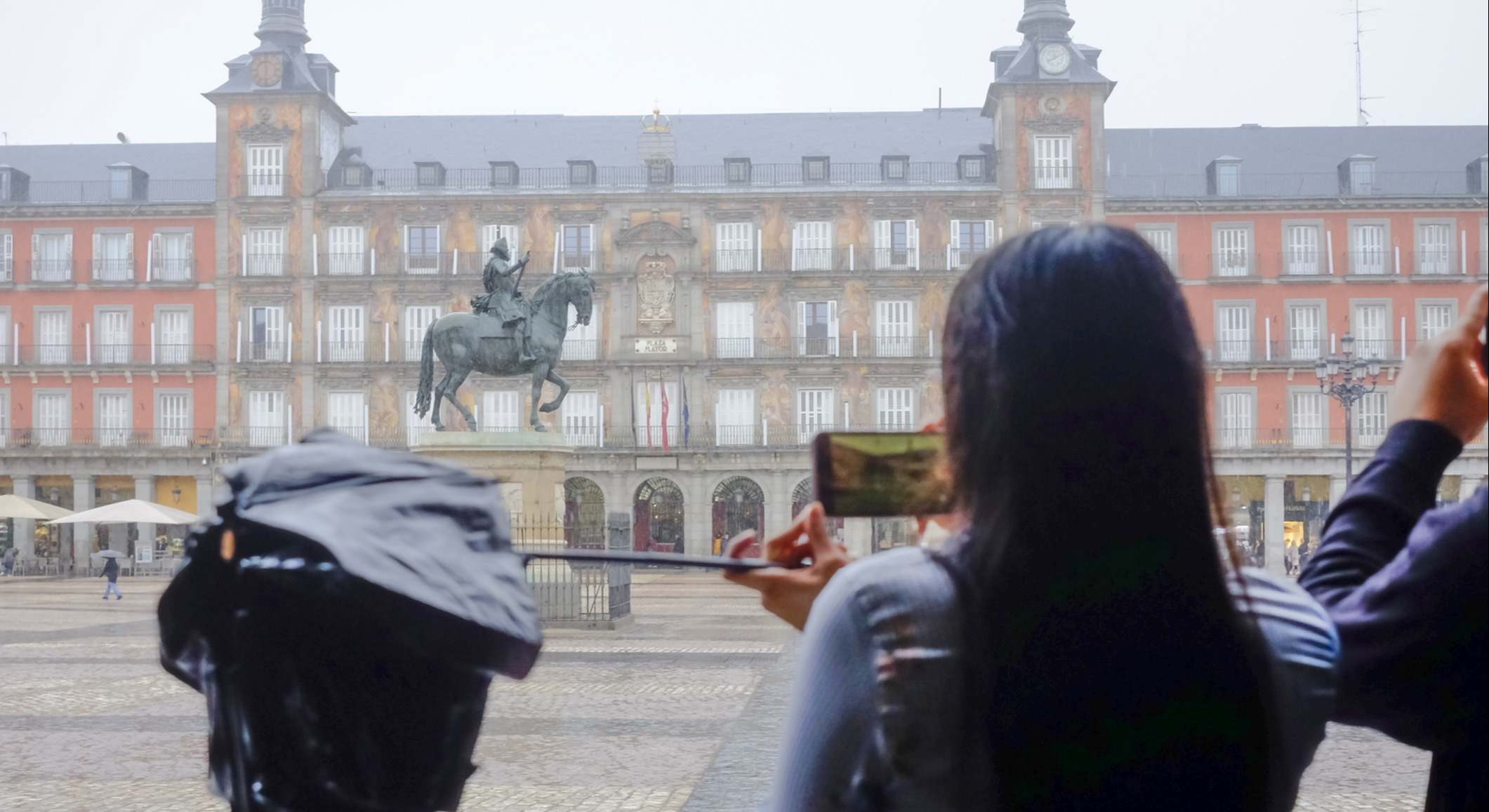 Lluvia en Madrid