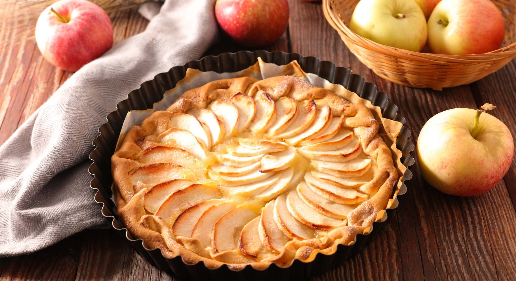 tarta de manzana