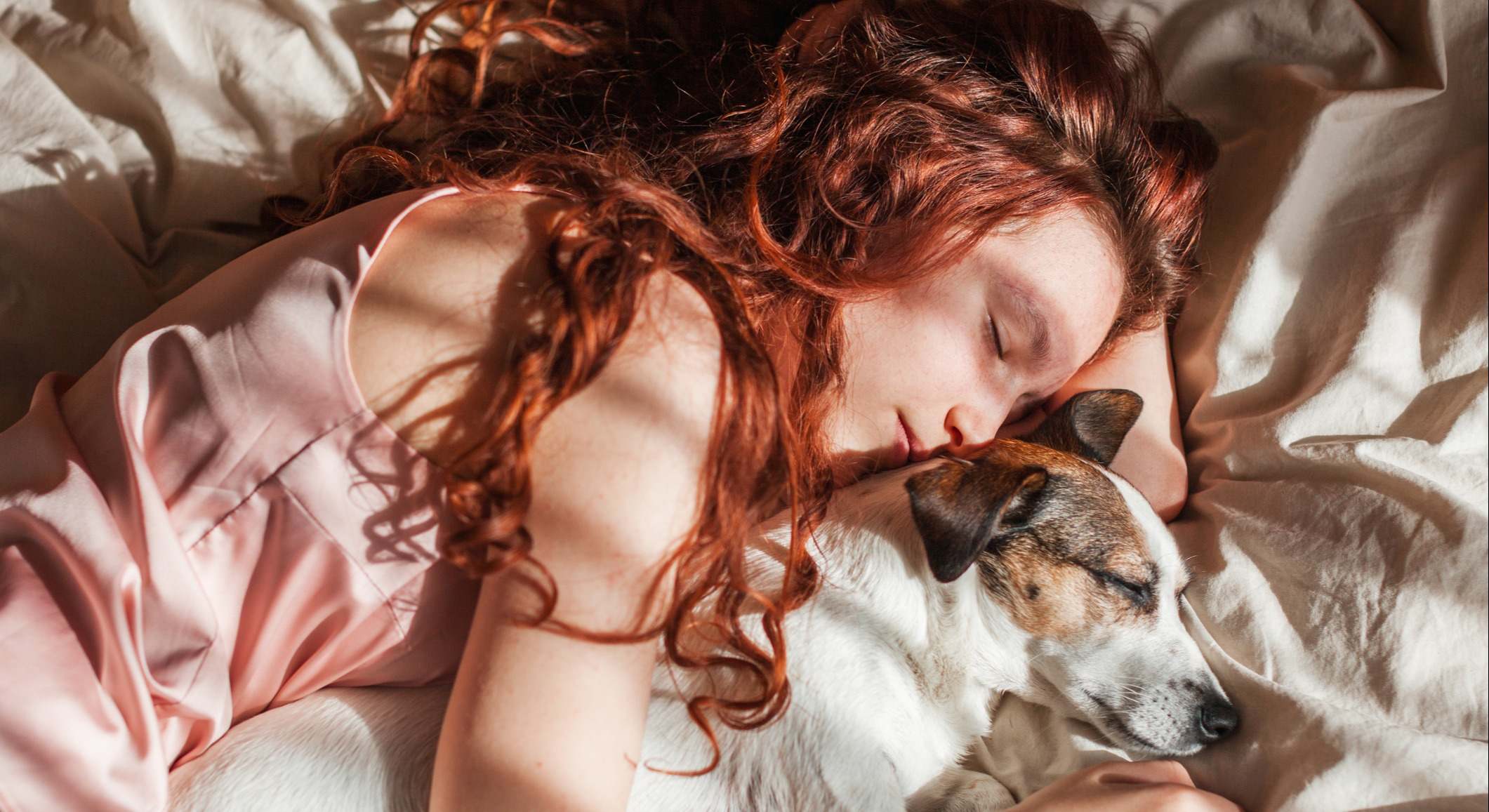 Dormir con el perro en la cama