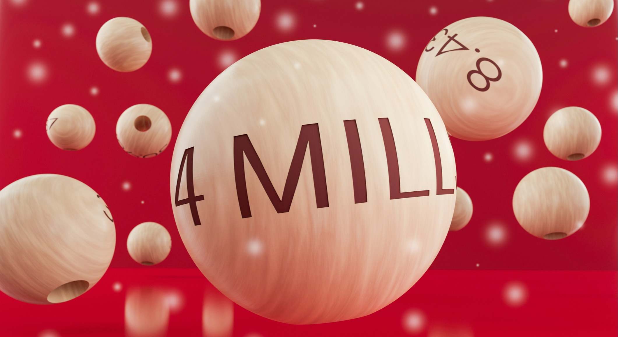 Bola del primer premio de la lotería de Navidad, de 4 millones de euros. / Foto: iStock