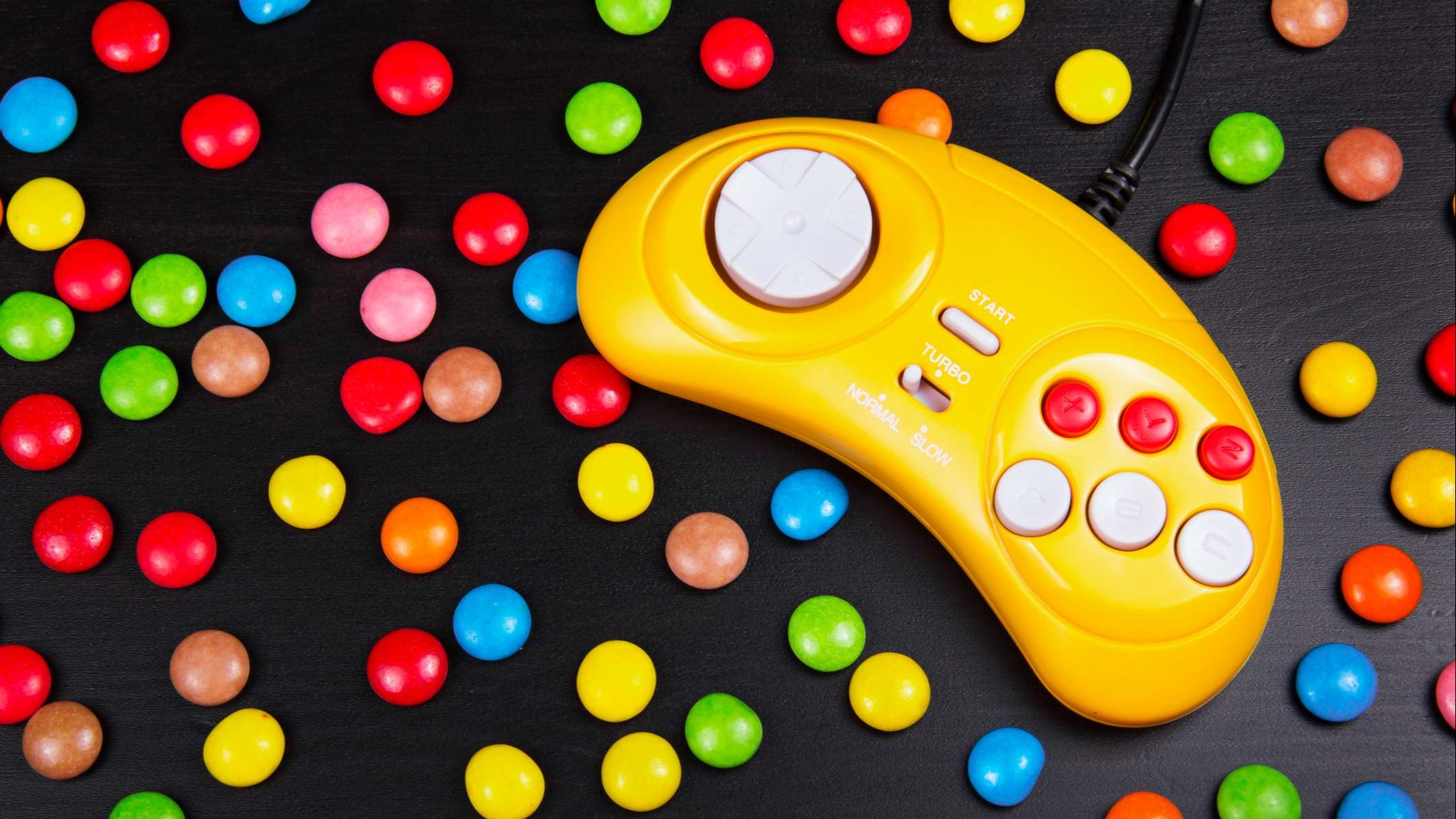 Caramelos y videojuegos