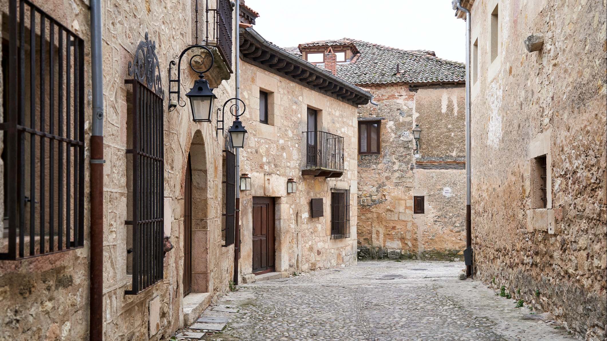 Pueblo medieval cerca de Madrid