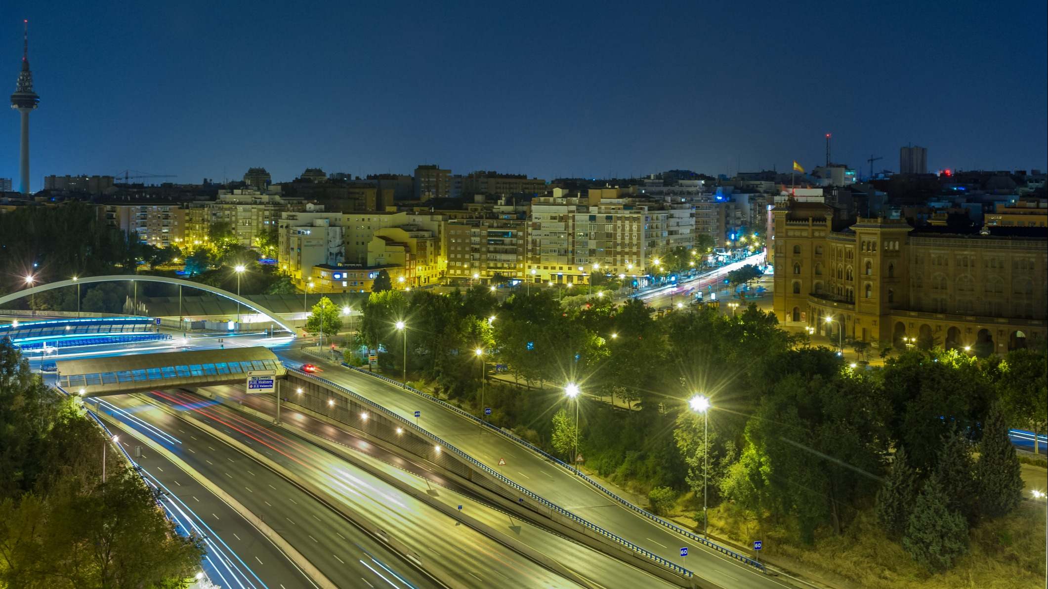 Puente de Ventas, soterramiento M-30, obras