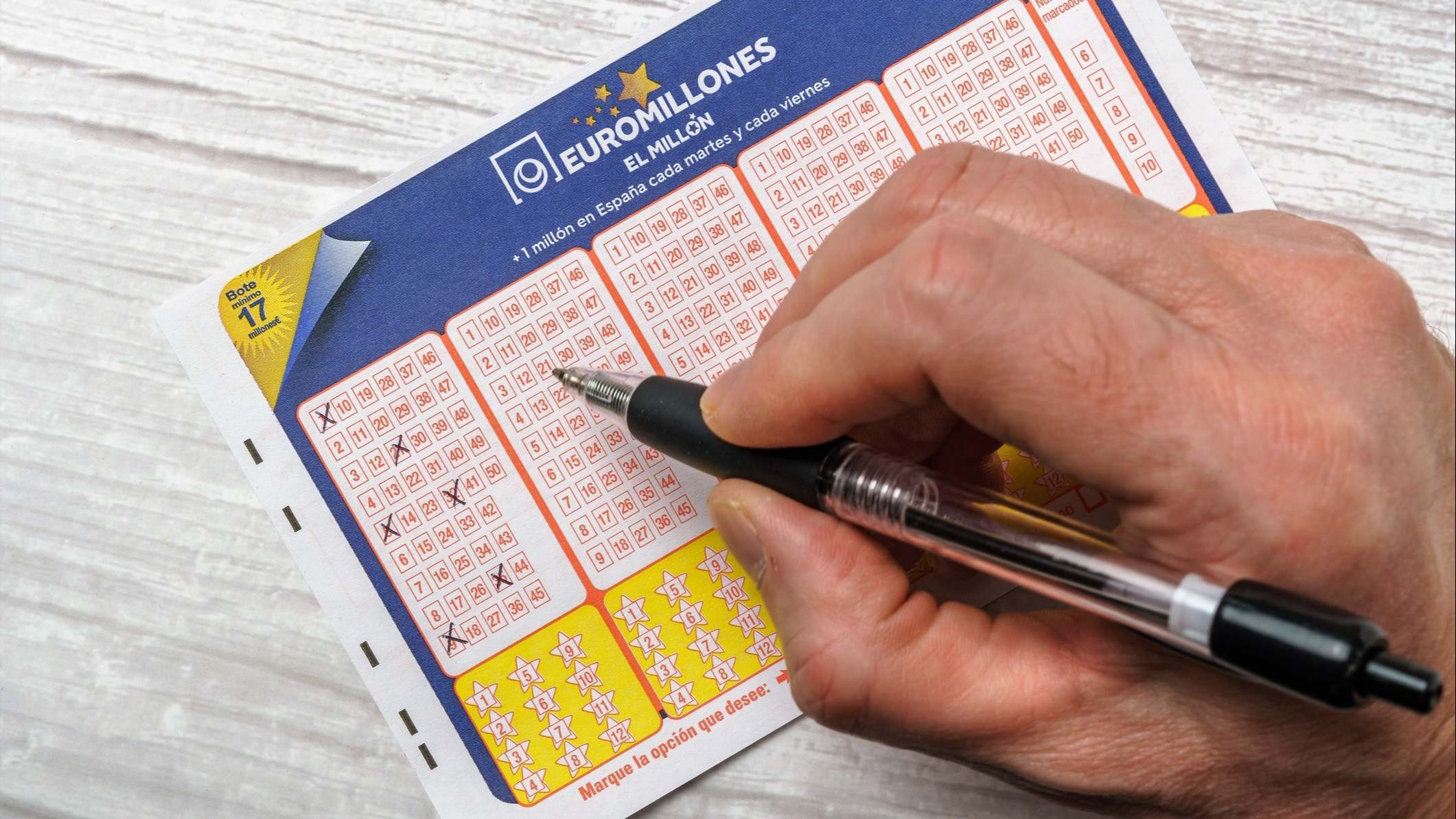 Boleto de Euromillones. / Foto: Dreamstime