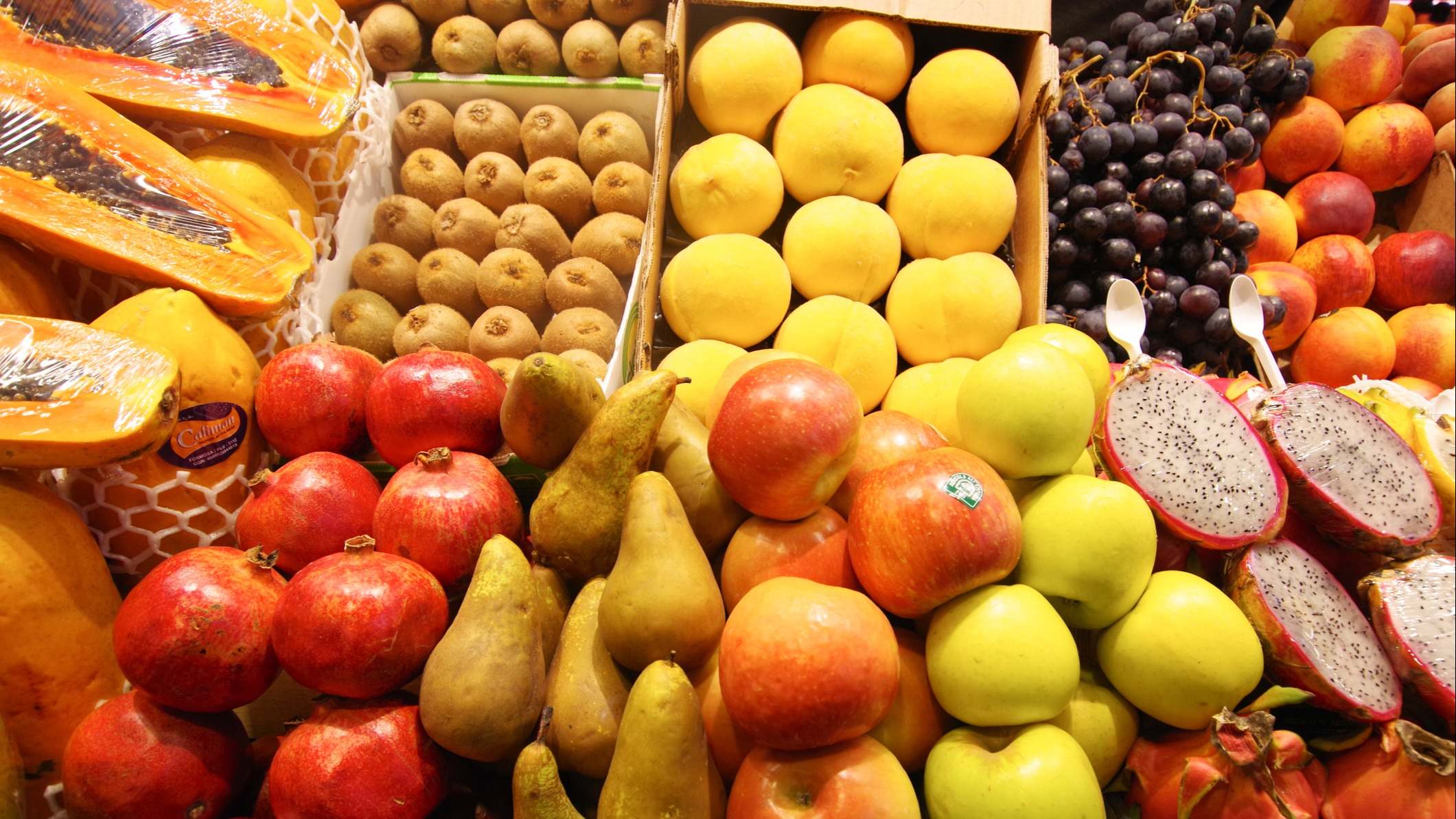 Fruta en un comercio