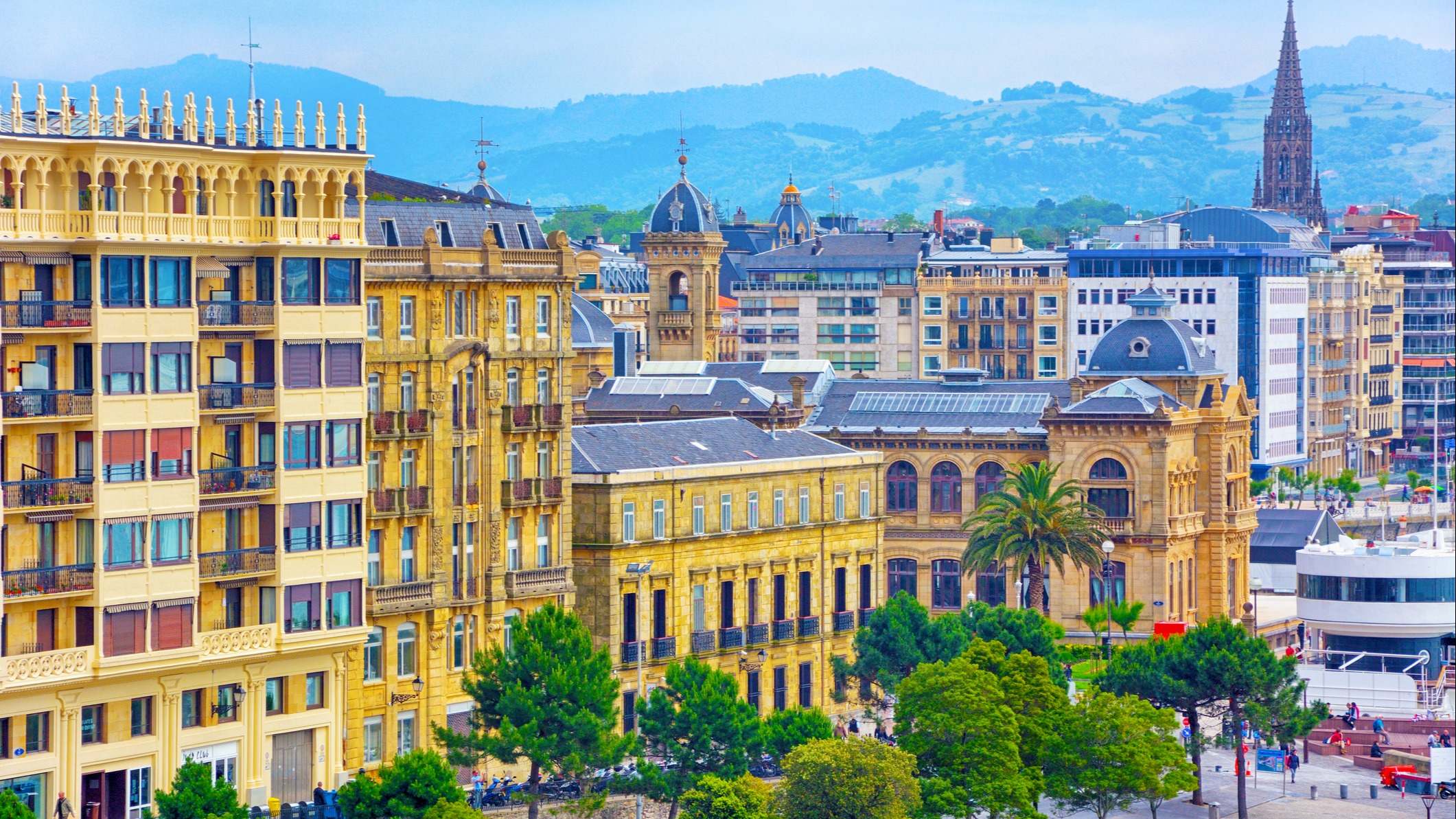 Paseo marítimo de San Sebastián
