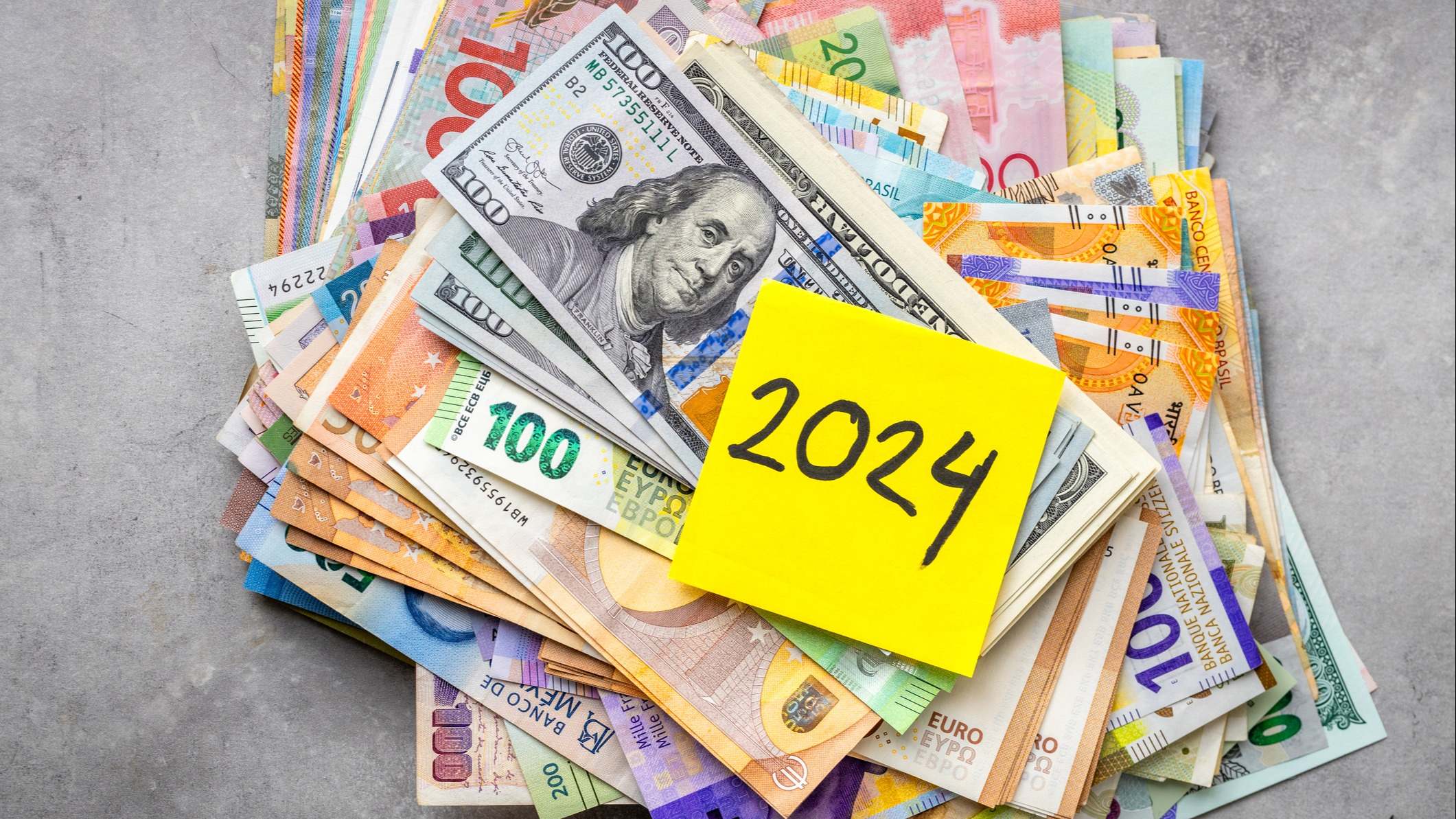 Pendientes del mercado de divisas de cara a 2024