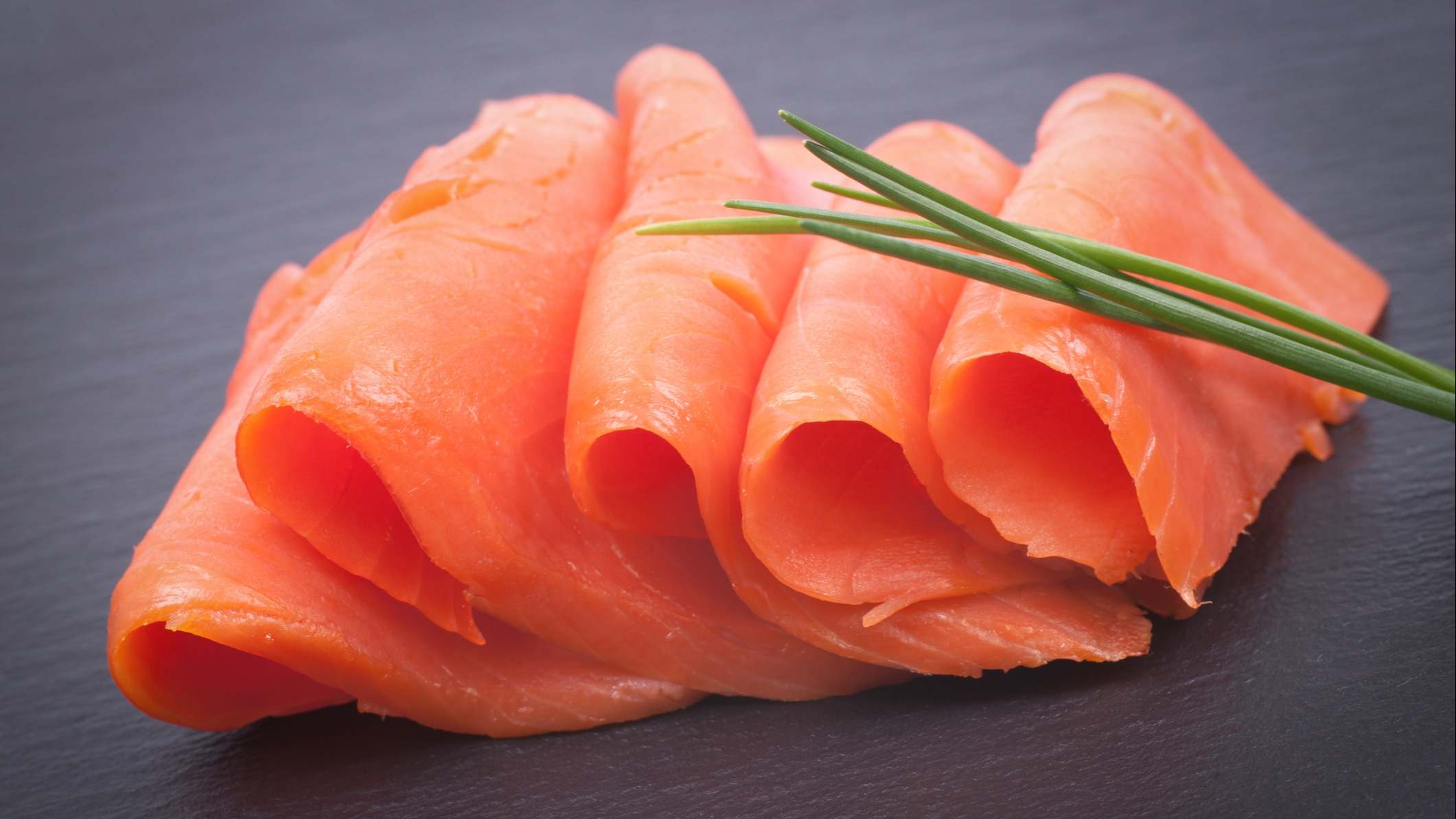 Filetes de salmón ahumado