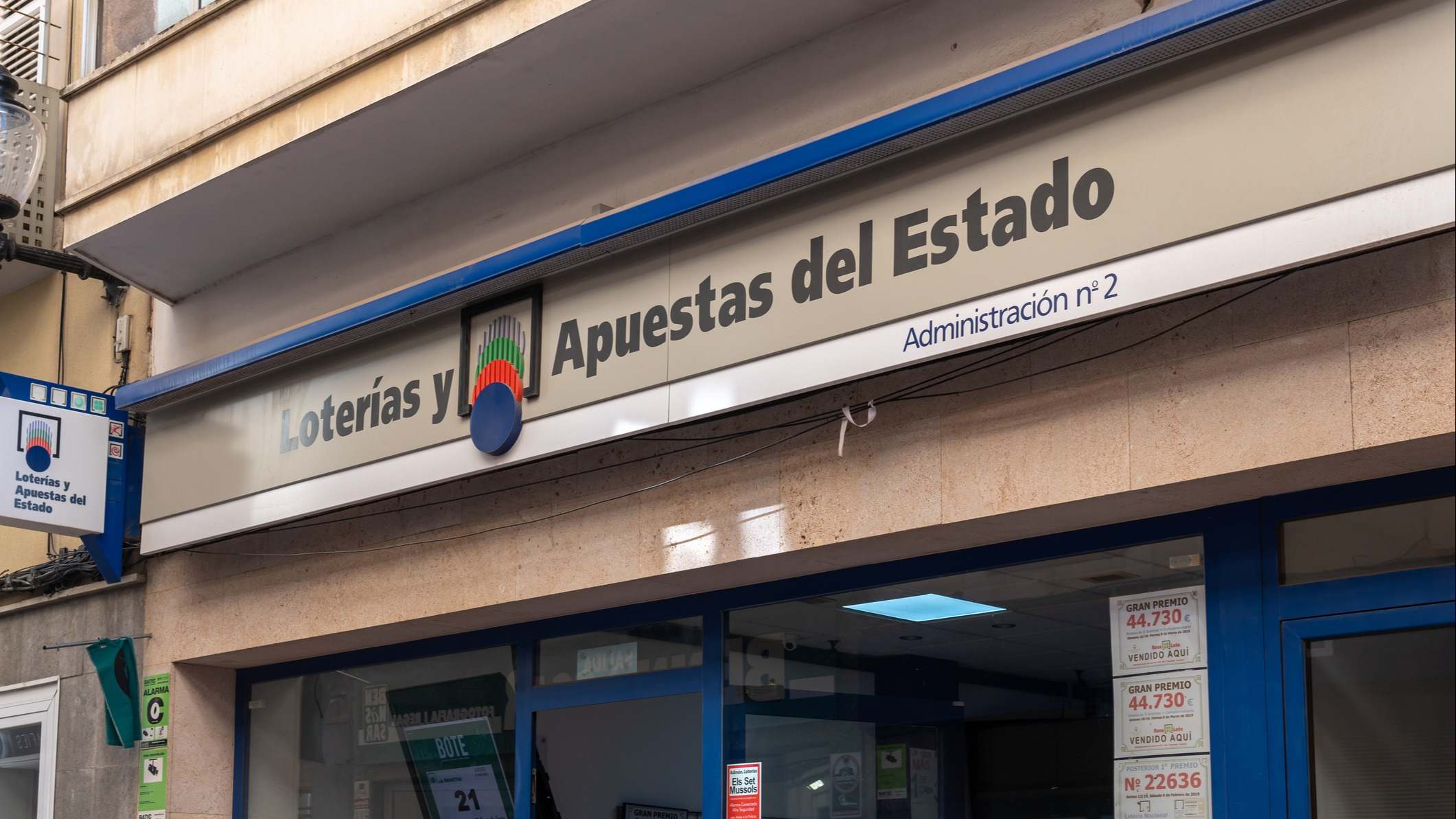 Edificio de una Lotería y Apuestas del Estado