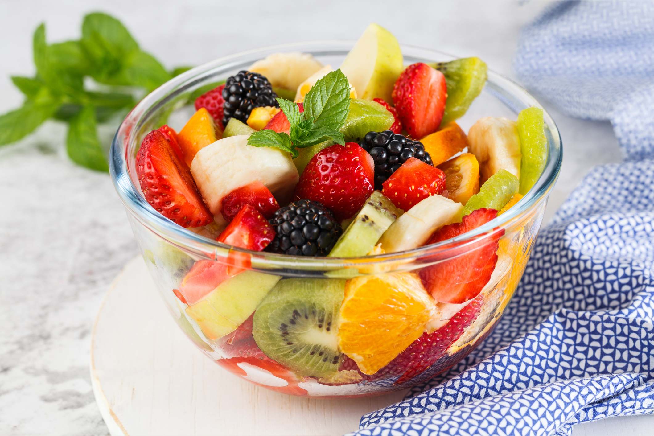 Bol de frutas variadas