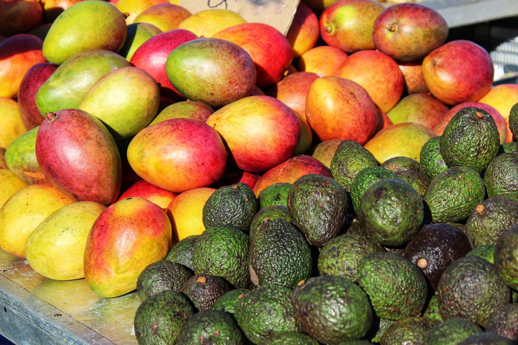 Aguacate y mango
