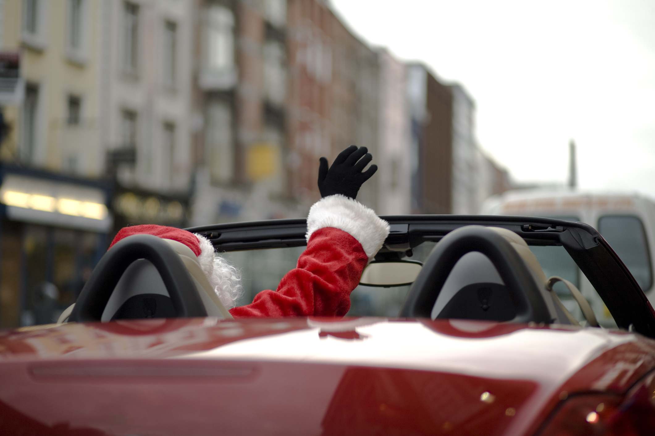 coche navidad