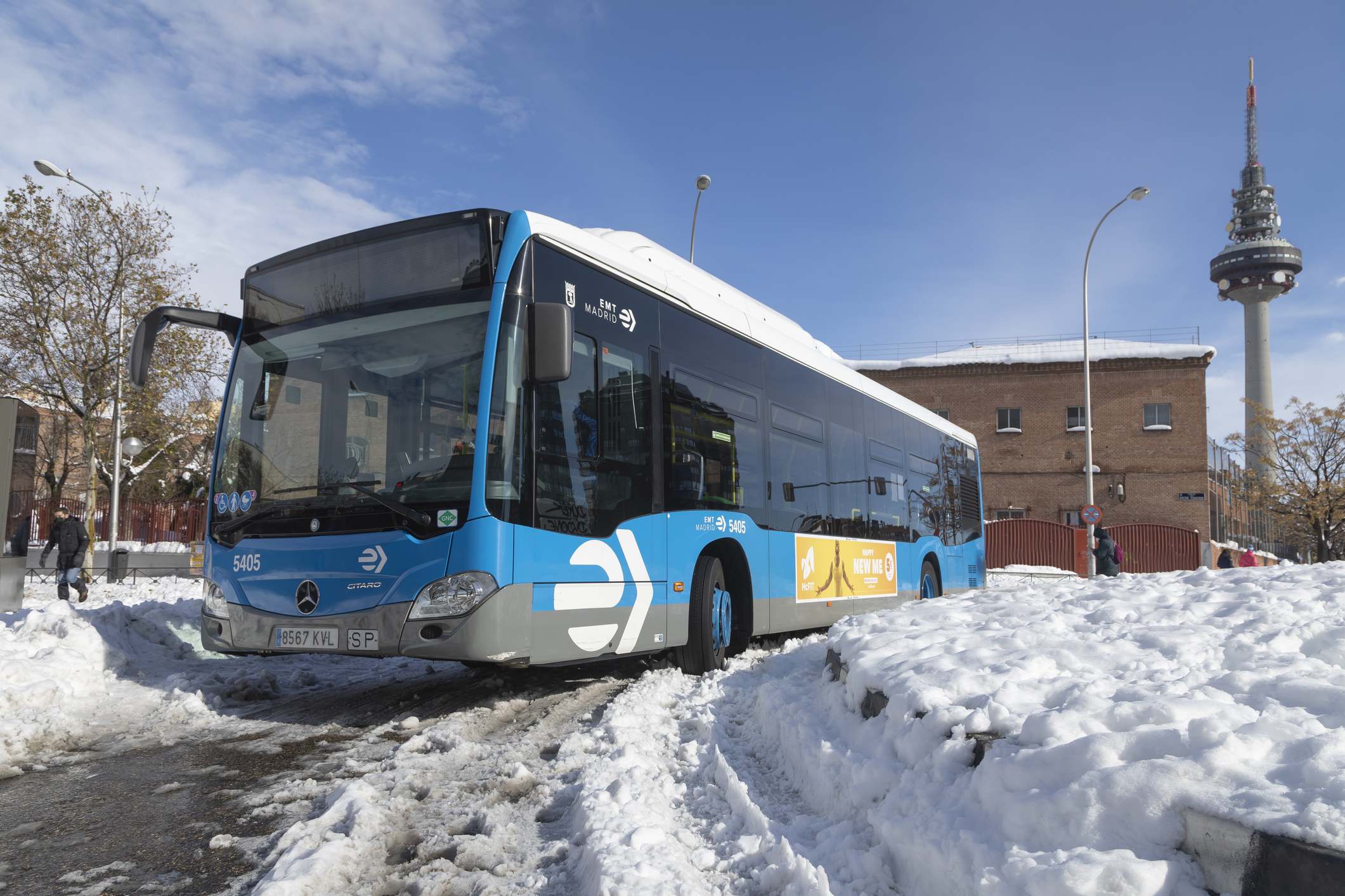 Autobusés de la EMT de Madrid