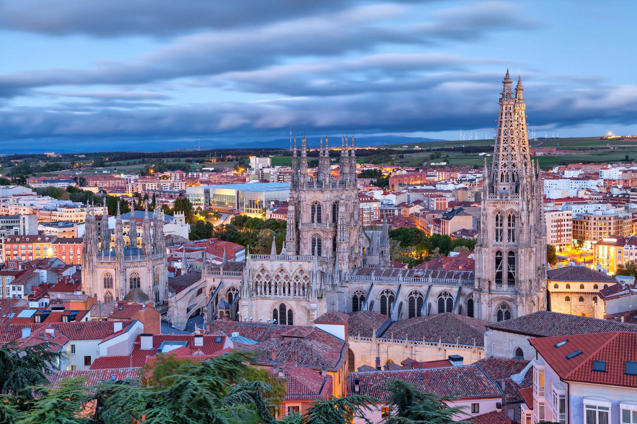 Vista panorámica de Burgos