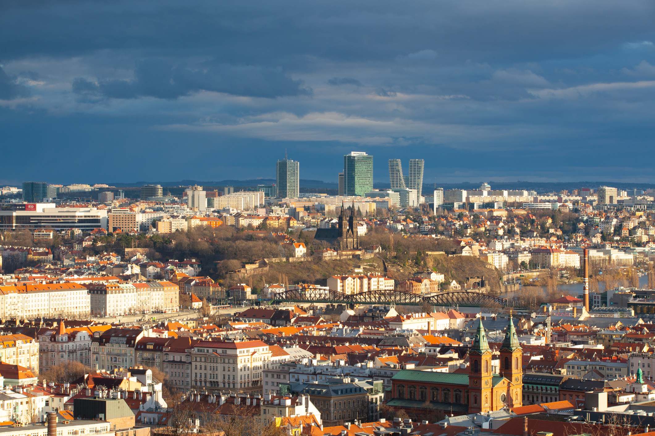 Vista panorámica de Madrid