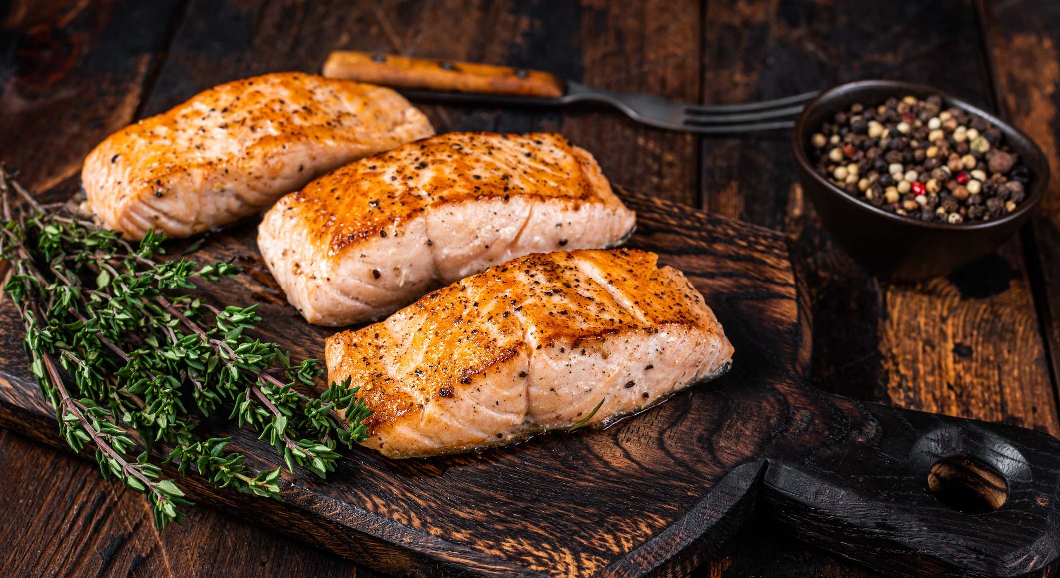 Salmón a la plancha