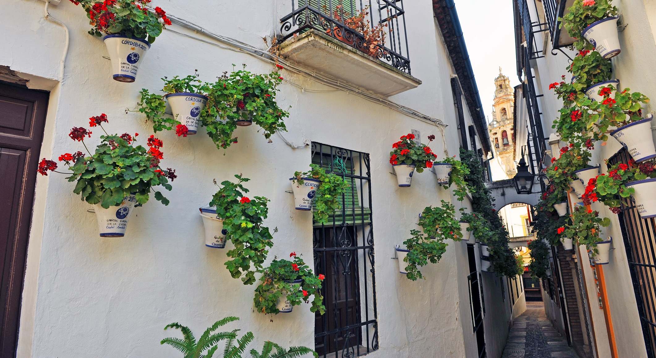 Calle de las Flores, en Córdoba