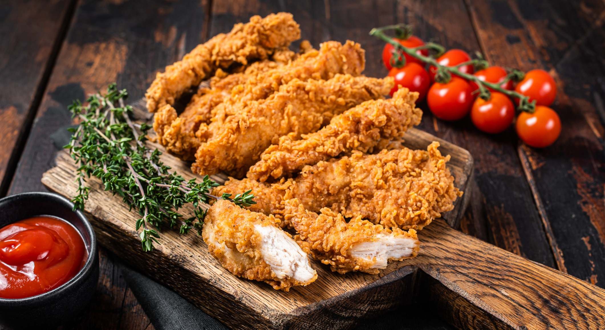 Filetes empanados