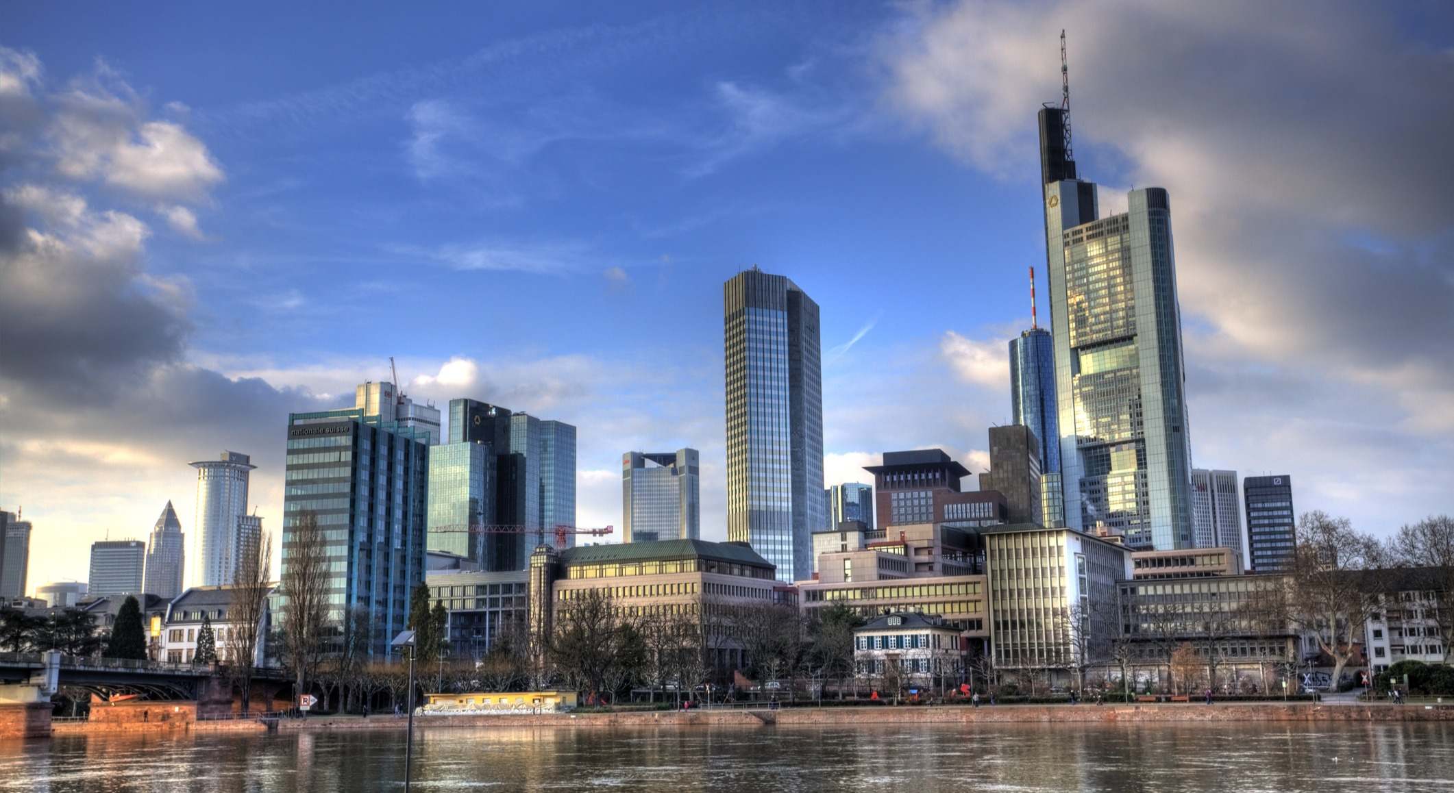 Skyline de Francfort, Alemania (Dreamstime)