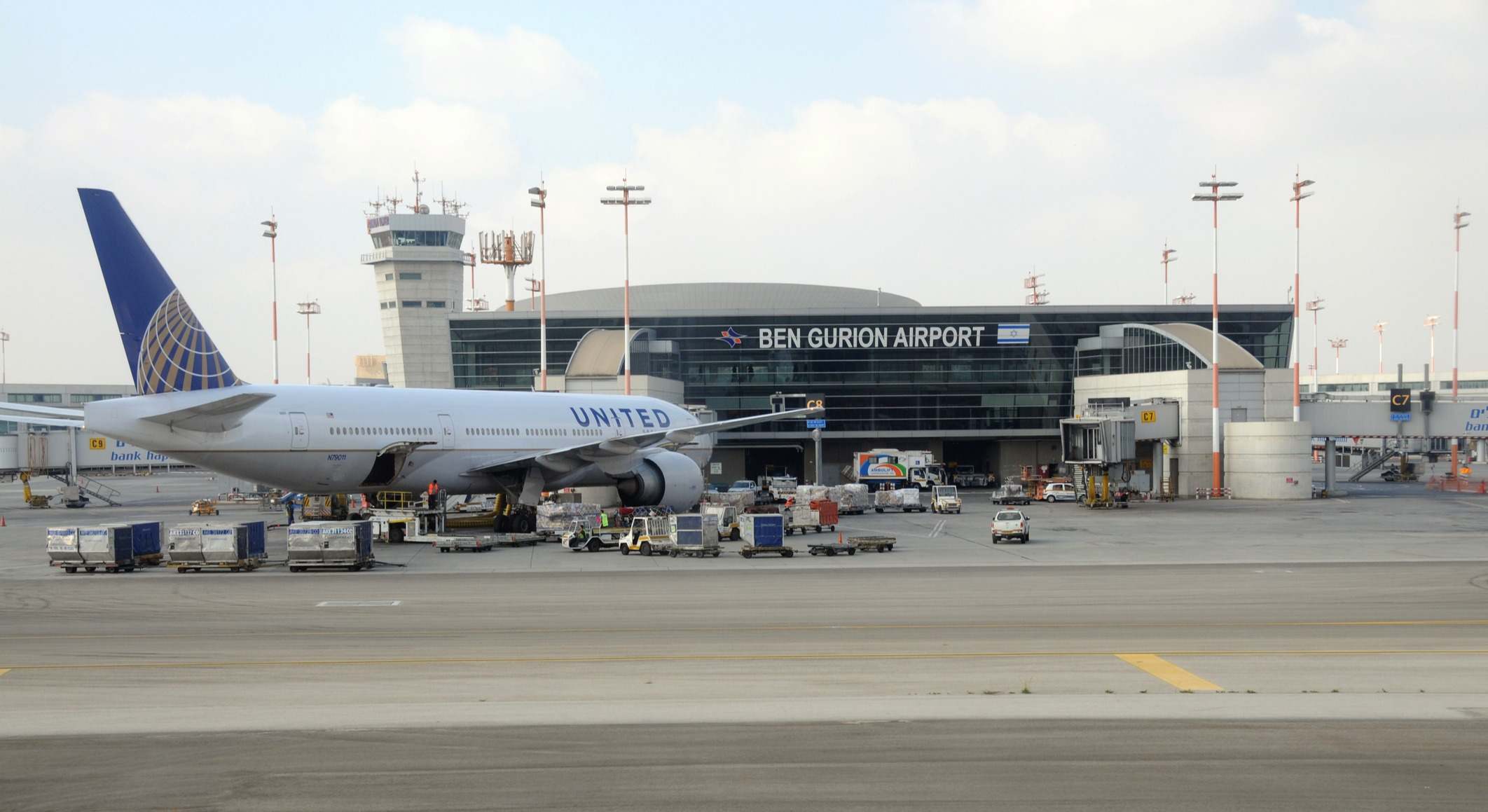 Aeropuerto Ben Gurion, Israel. / iStock