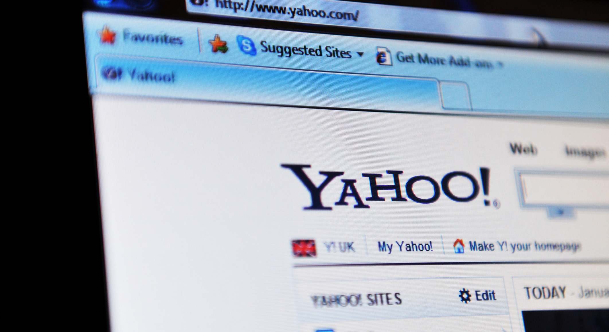 Portal web de Yahoo!